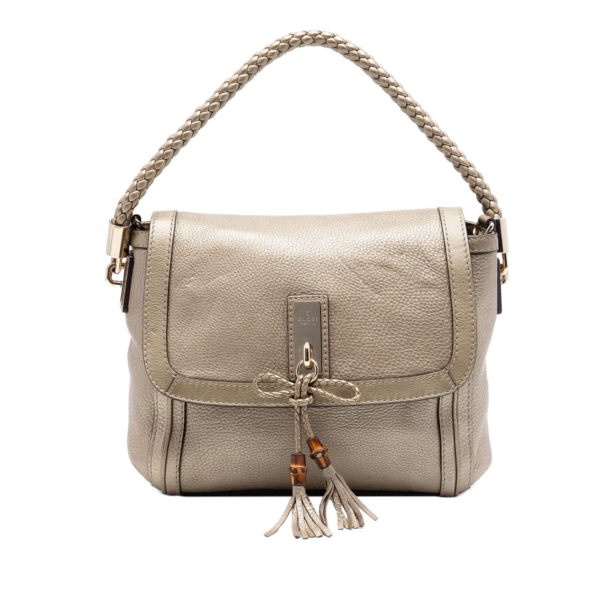 Bella leather satchel