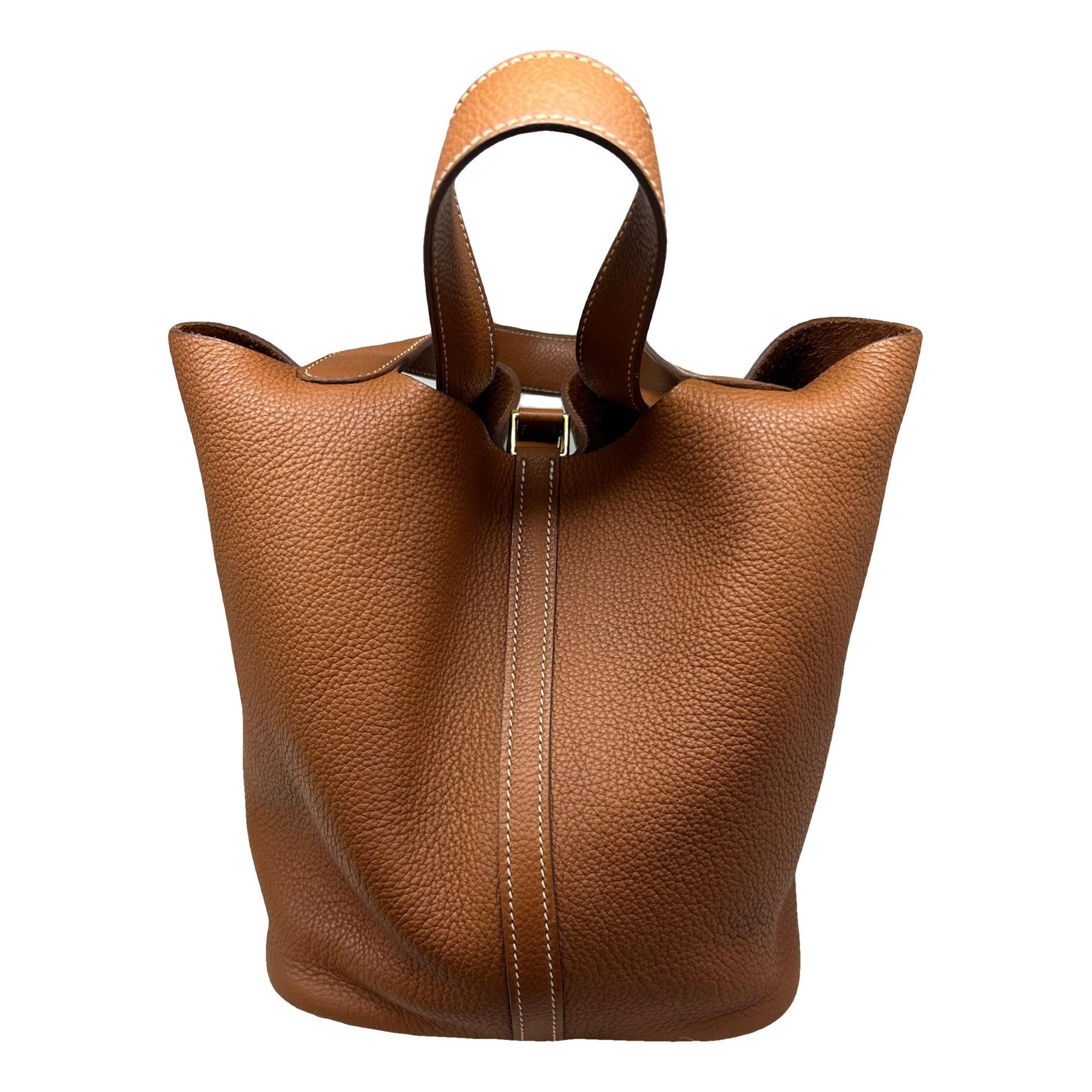 Hermes Picotin Handbag Gold