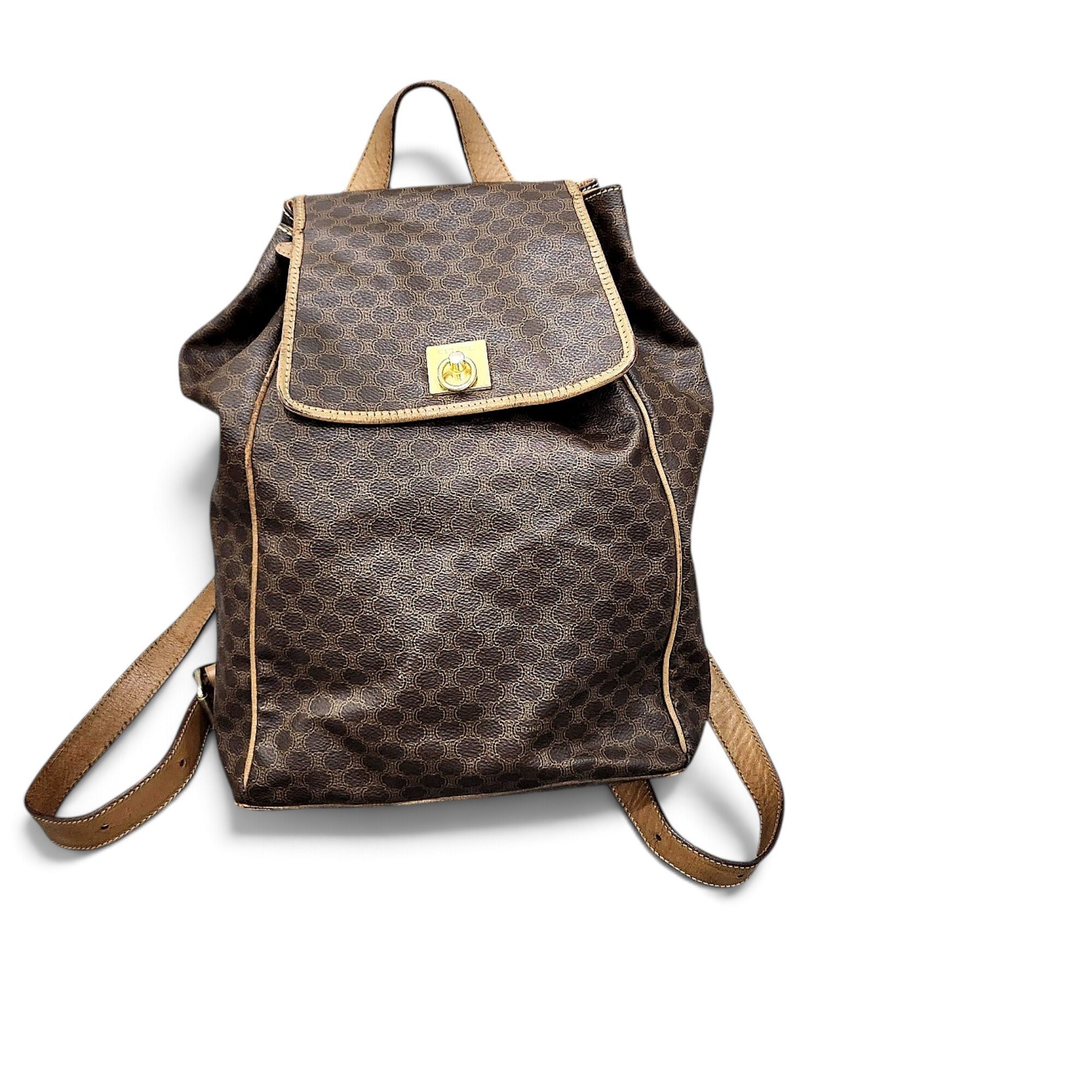 Folco leather backpack