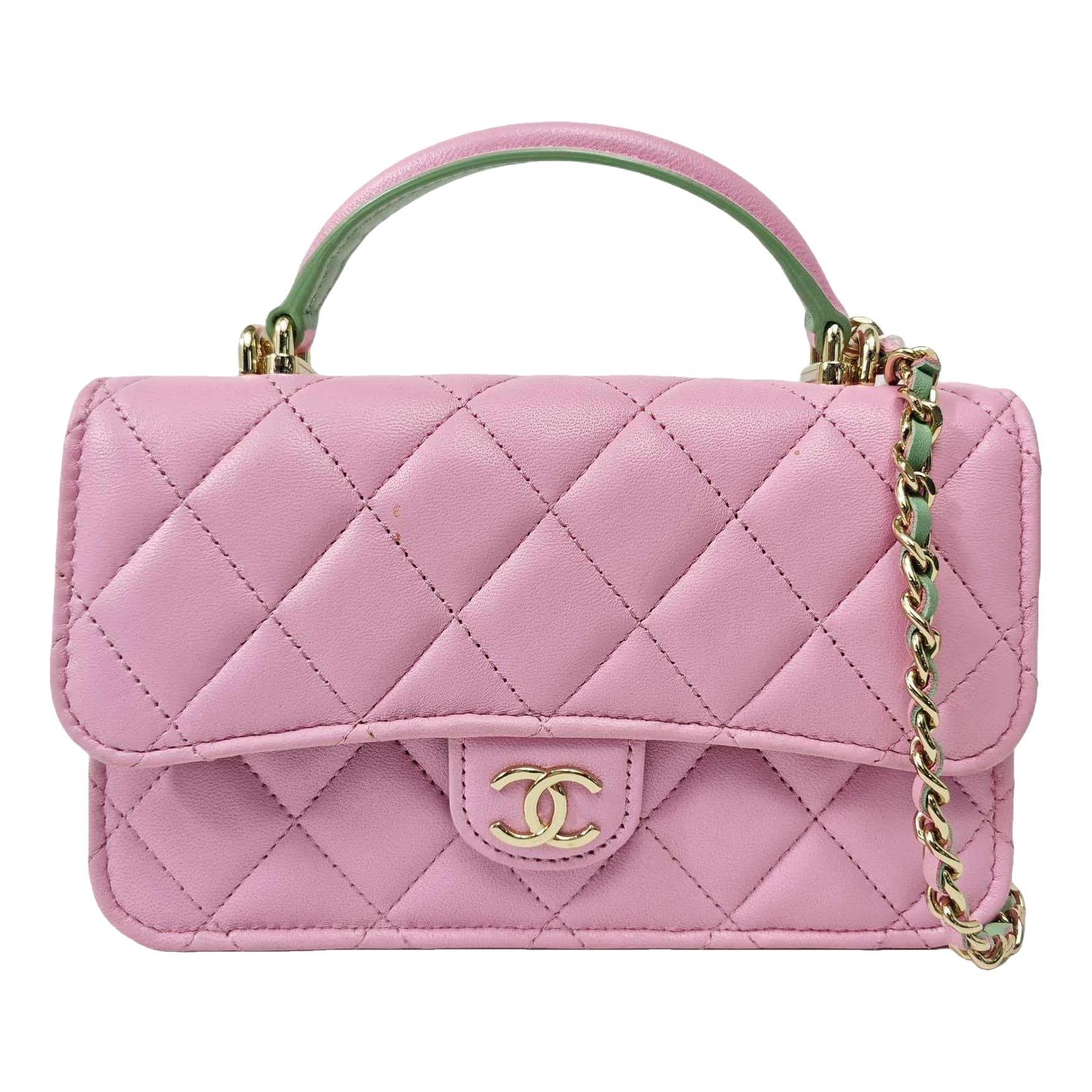 Timeless Classique Top Handle leather handbag