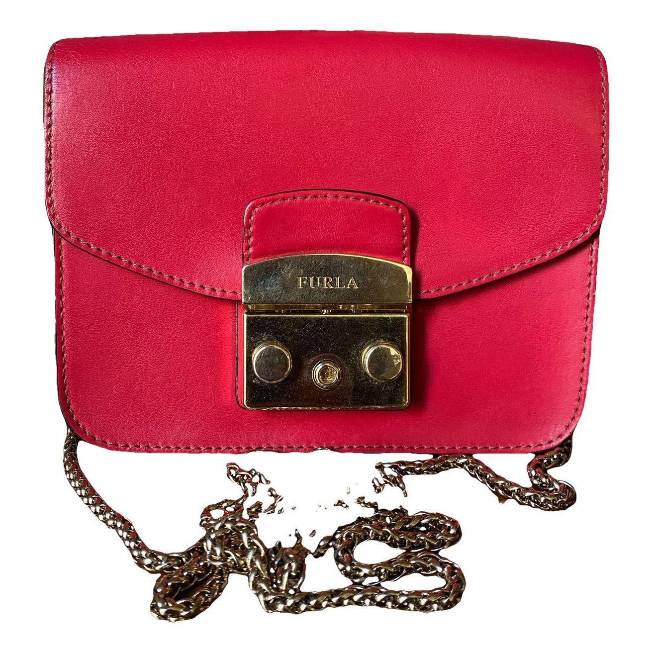 Metropolis leather crossbody bag