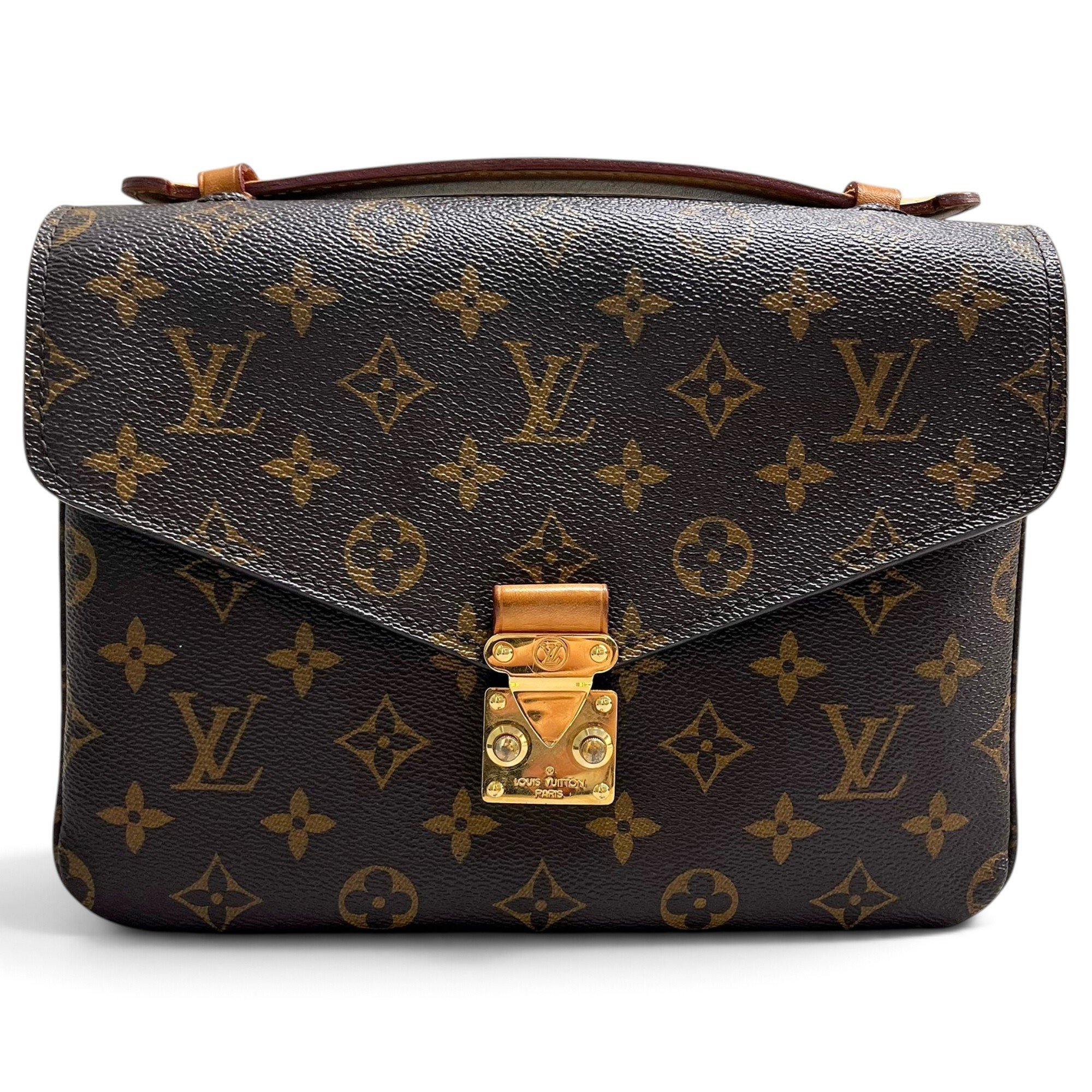 Metis leather handbag