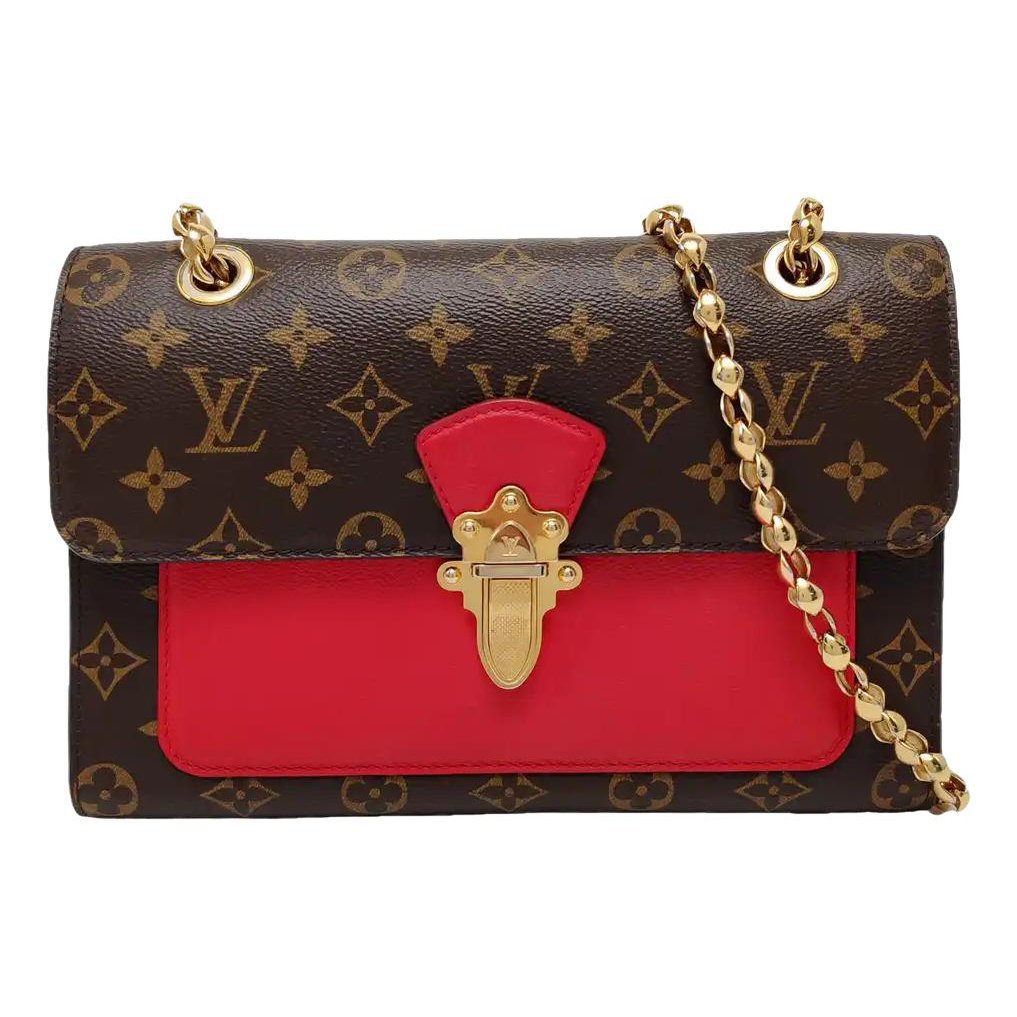 Victoire leather crossbody bag
