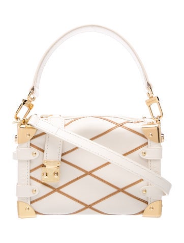 Leather Malletage Side Trunk PM