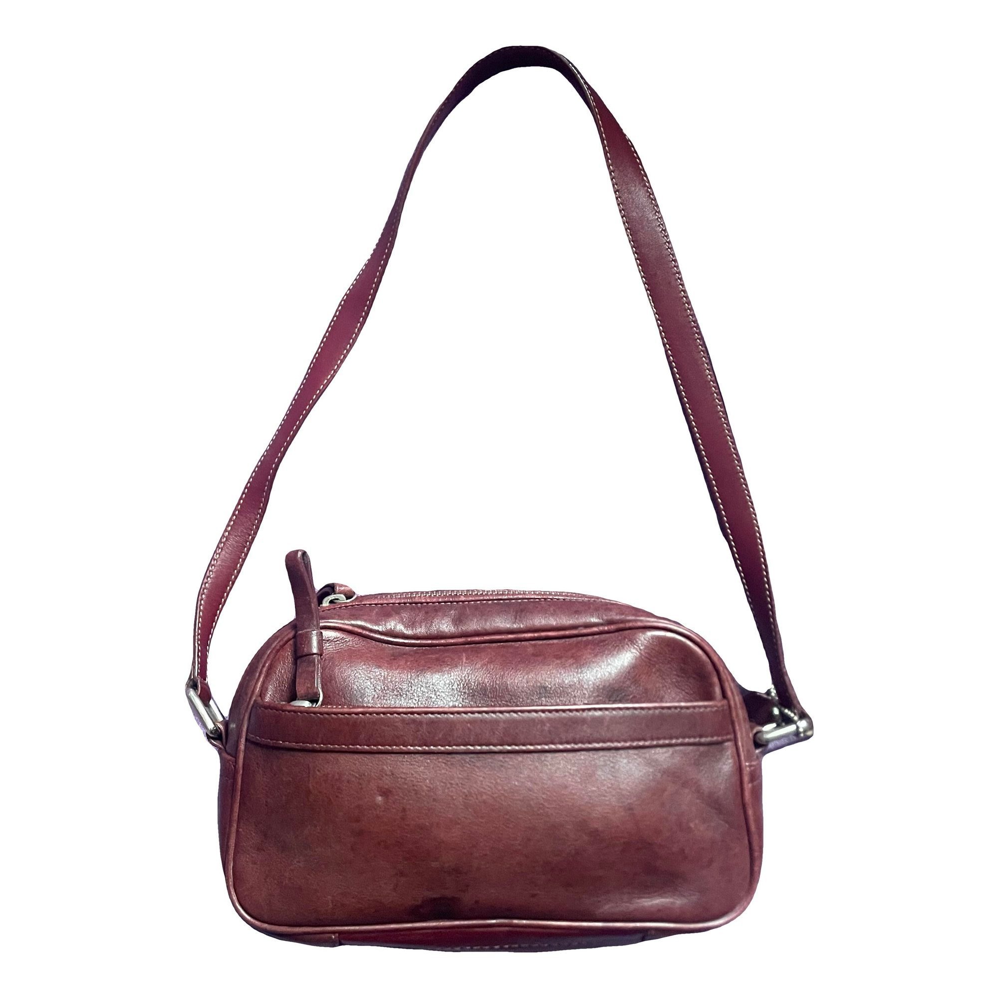 Leather mini bag