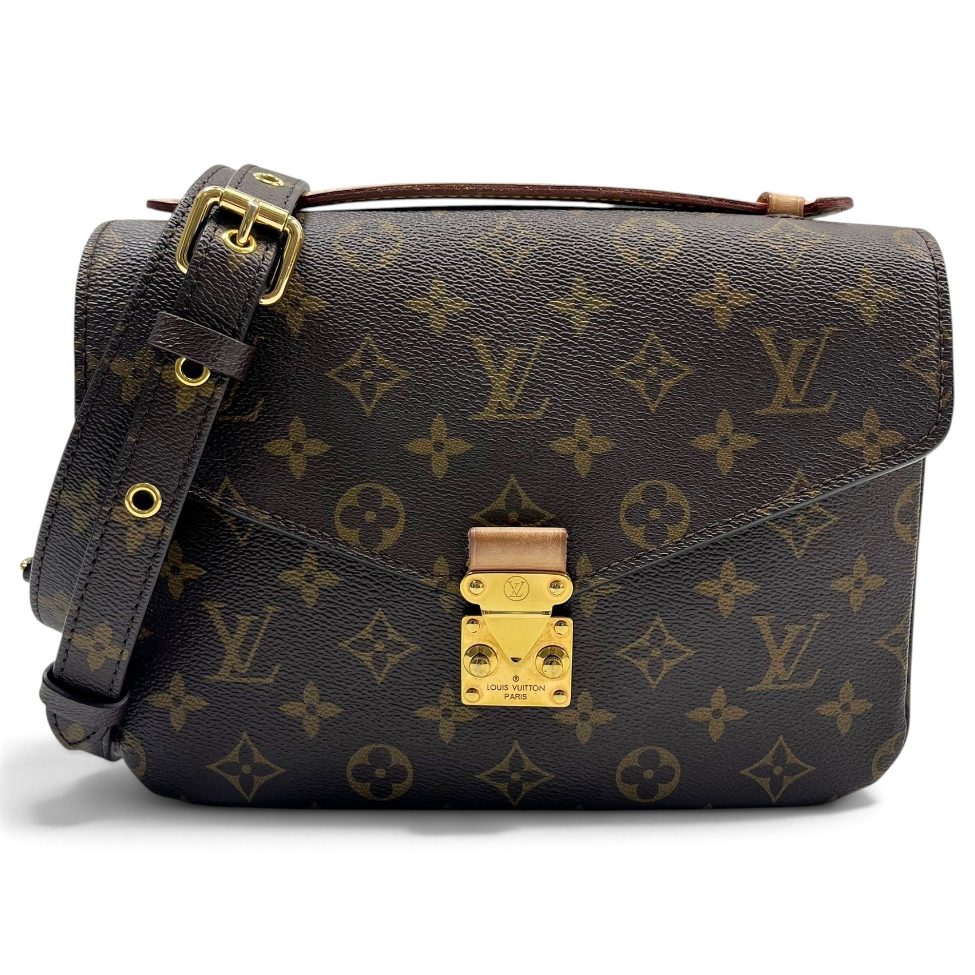 Metis leather handbag
