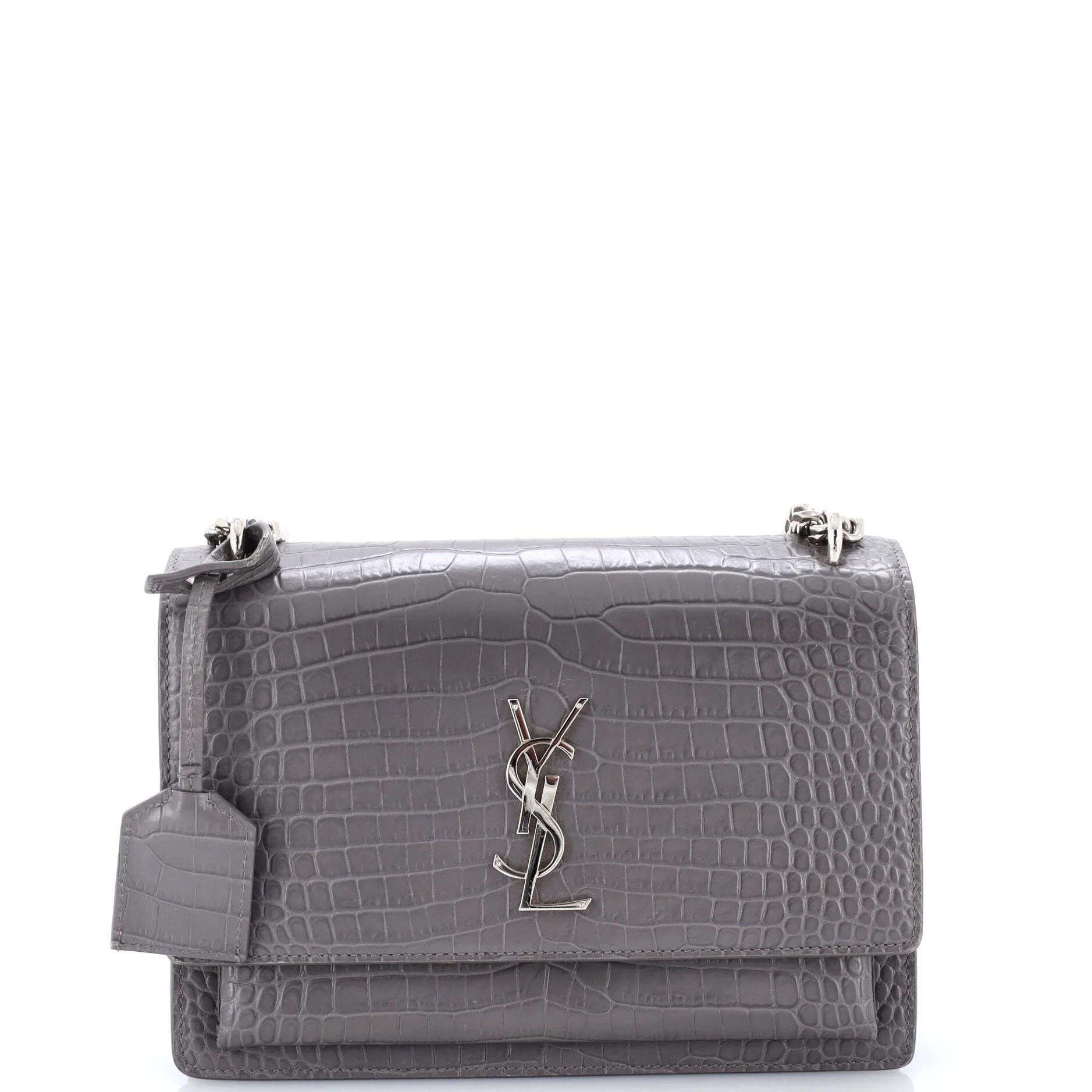 Leather crossbody bag