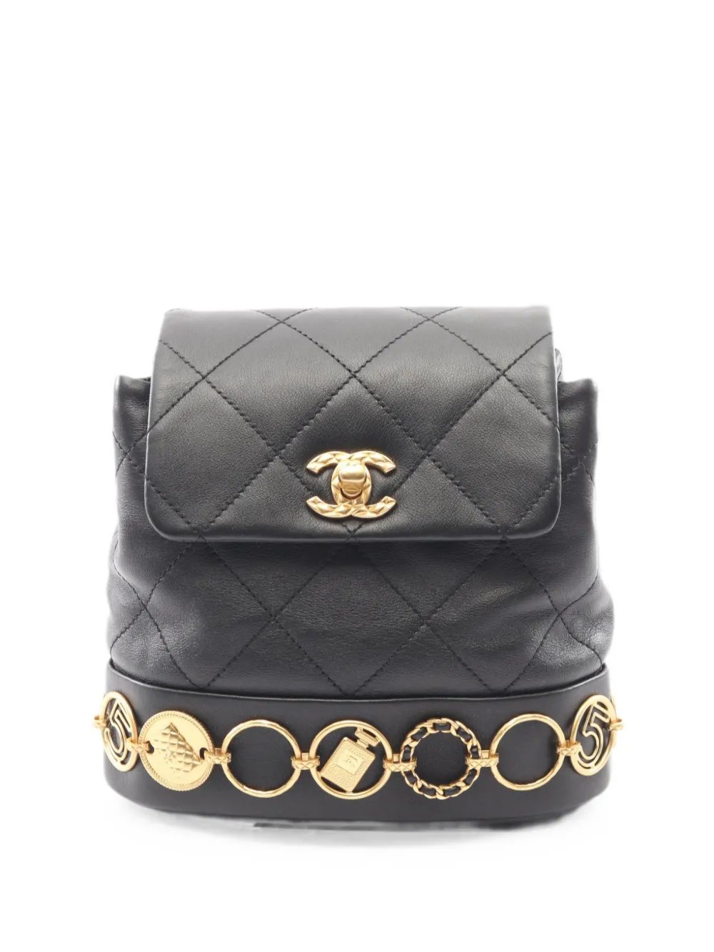 2021 small Charm chain-link backpack