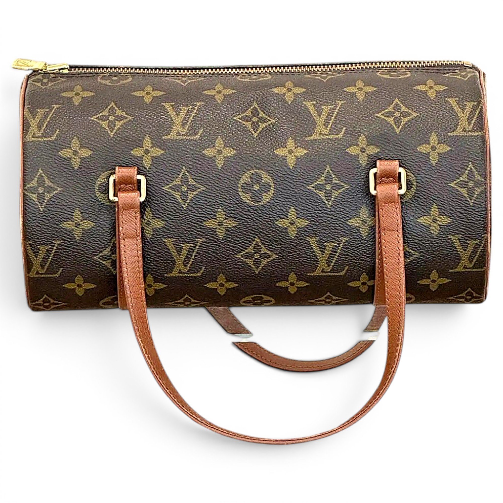 Papillon leather handbag
