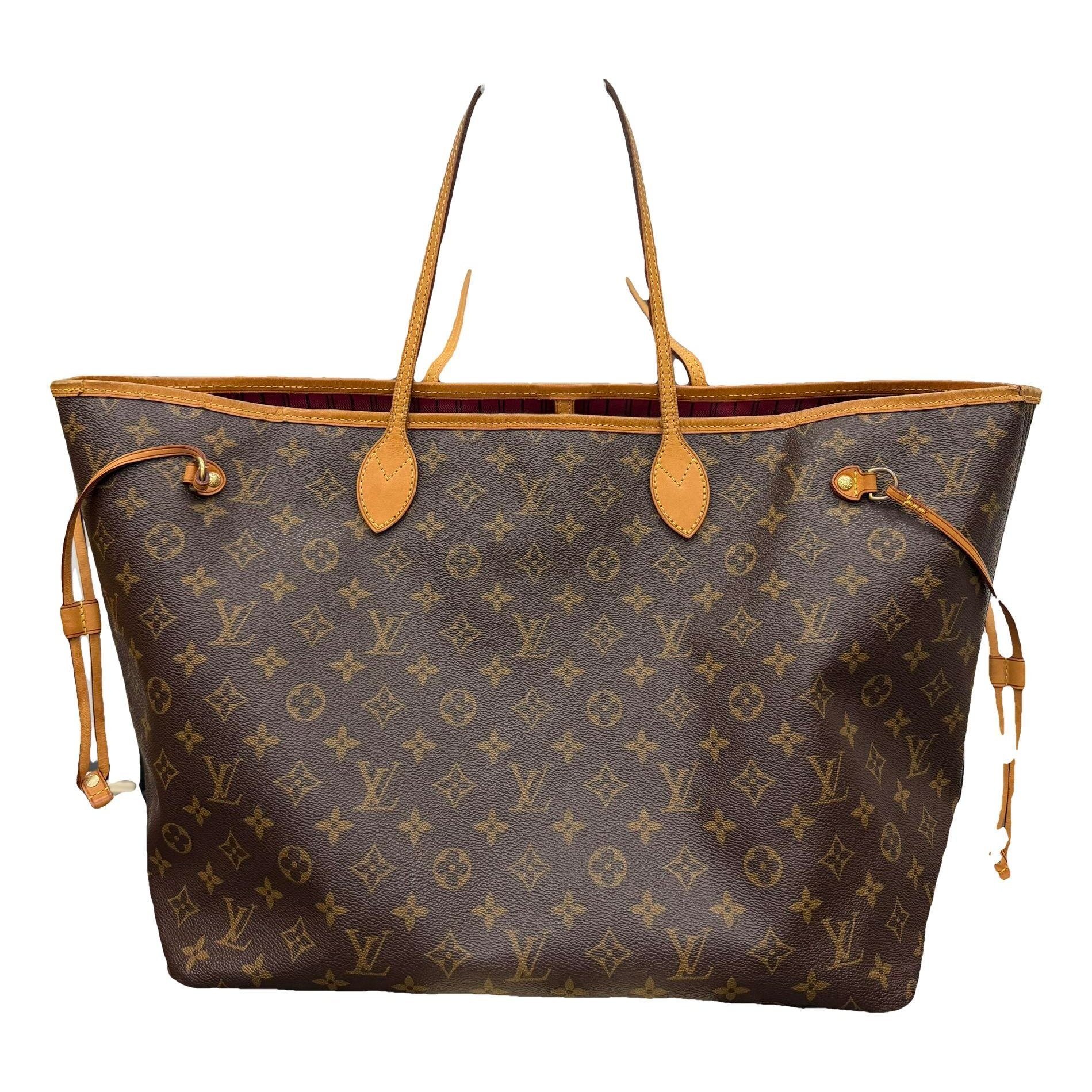 Neverfull leather handbag