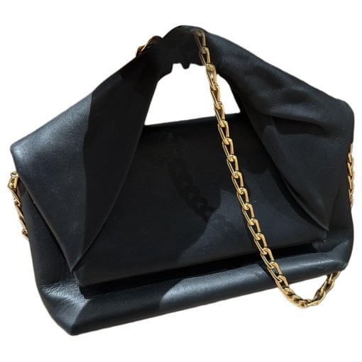 Twister leather handbag