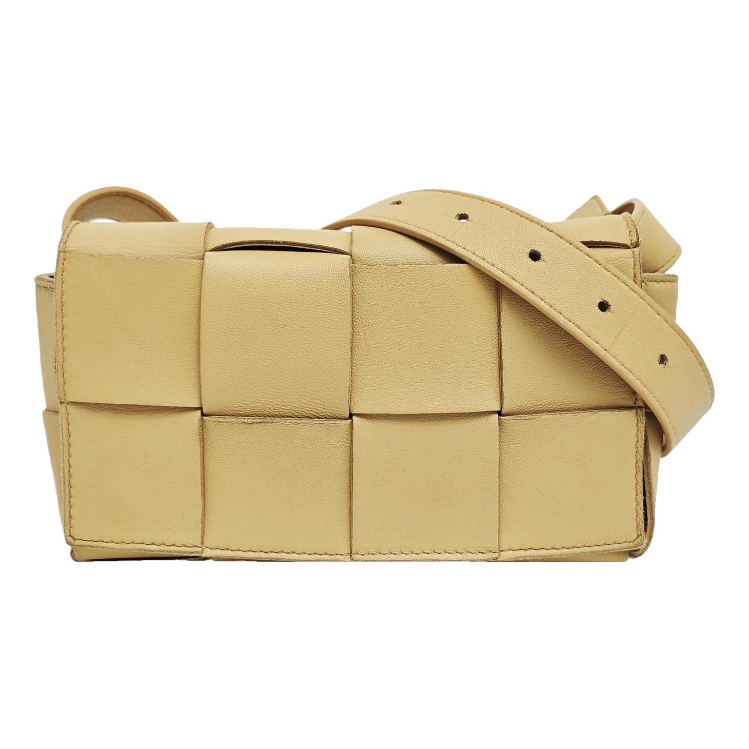 Brick Cassette leather handbag