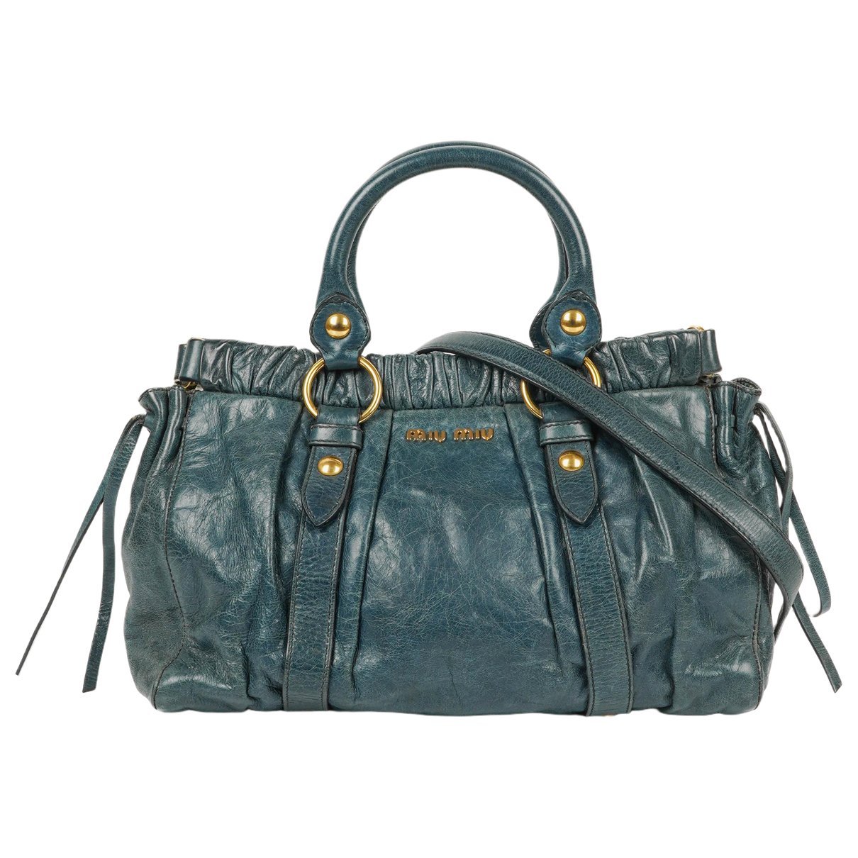 Vitello leather handbag