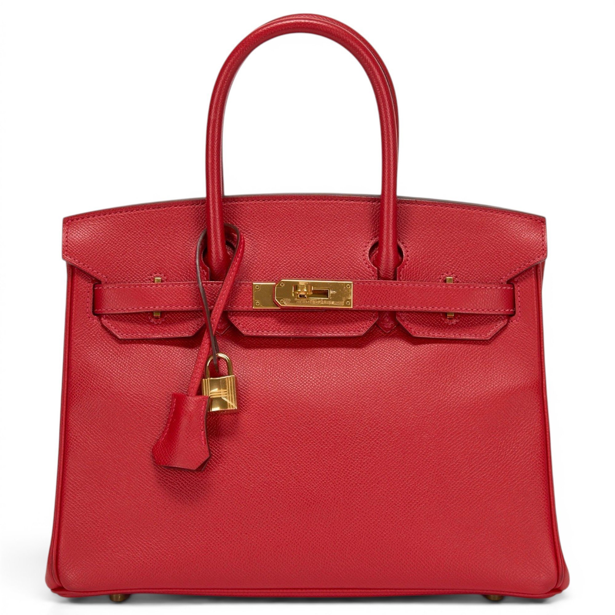 Birkin 30 leather handbag