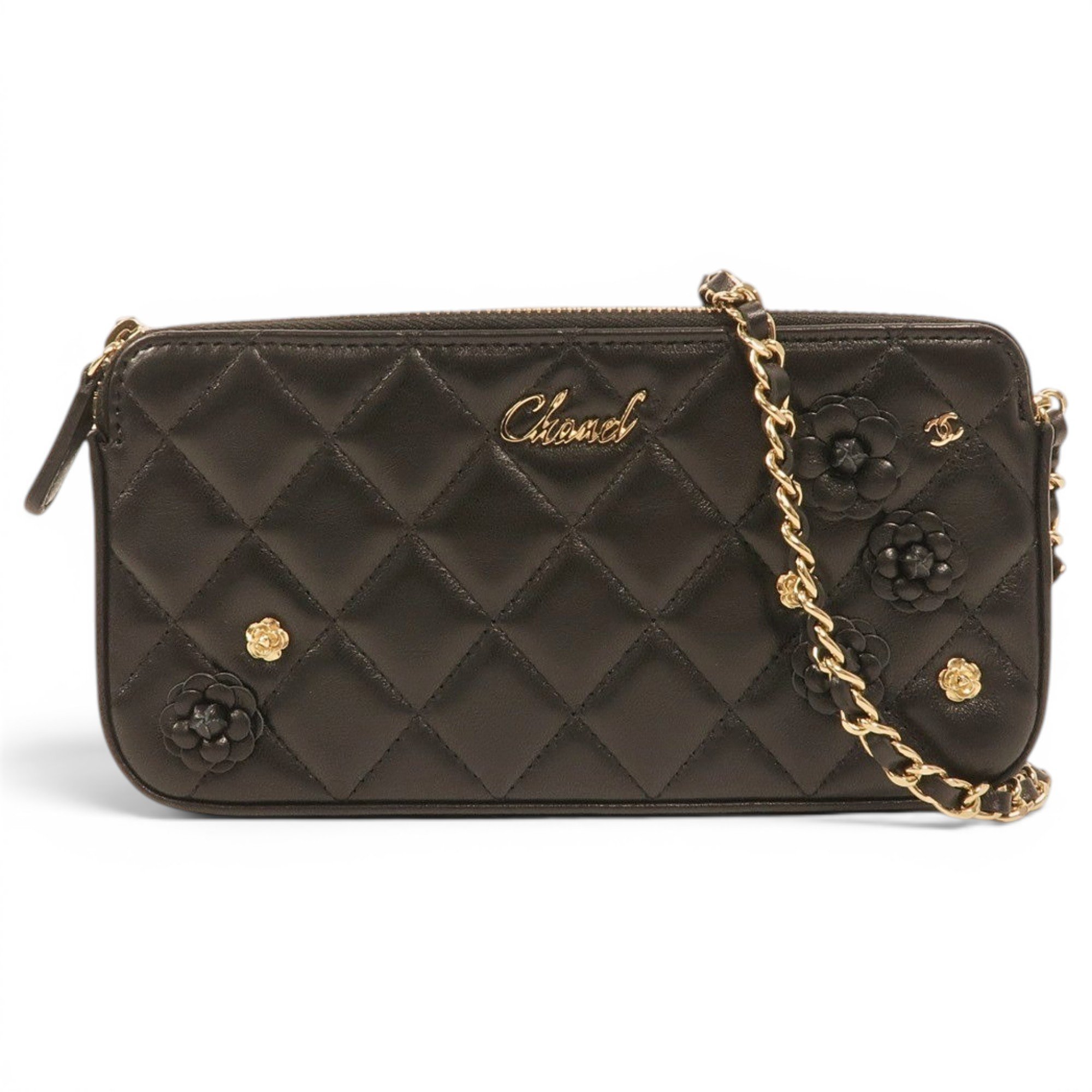 Timeless/Classique leather clutch bag