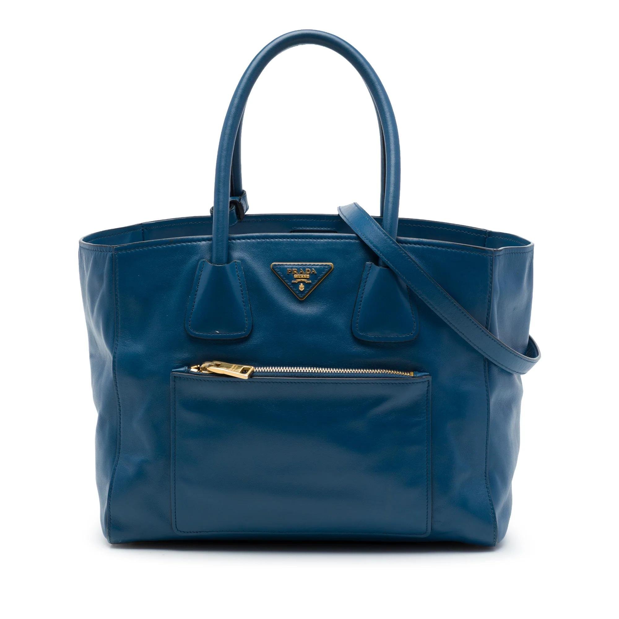 Prada Pocket pony-style calfskin handbag