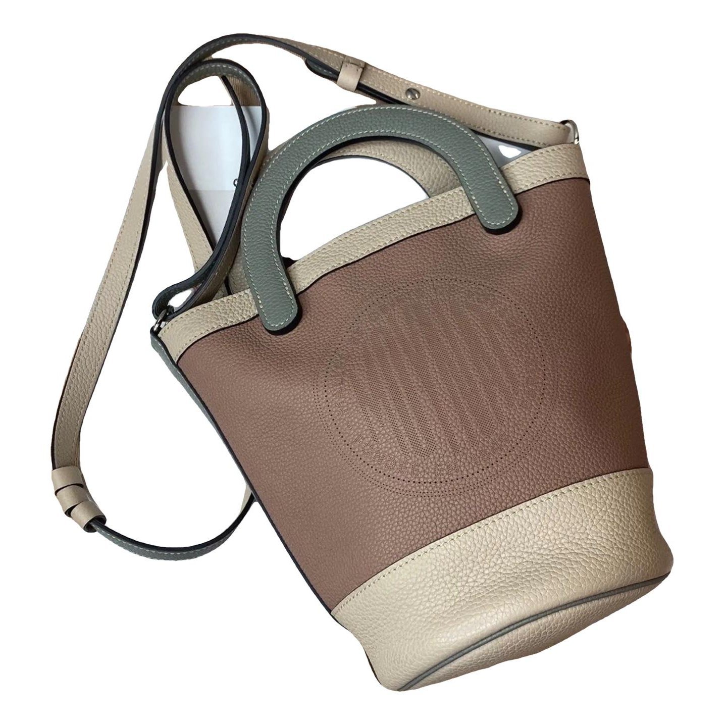 Leather crossbody bag