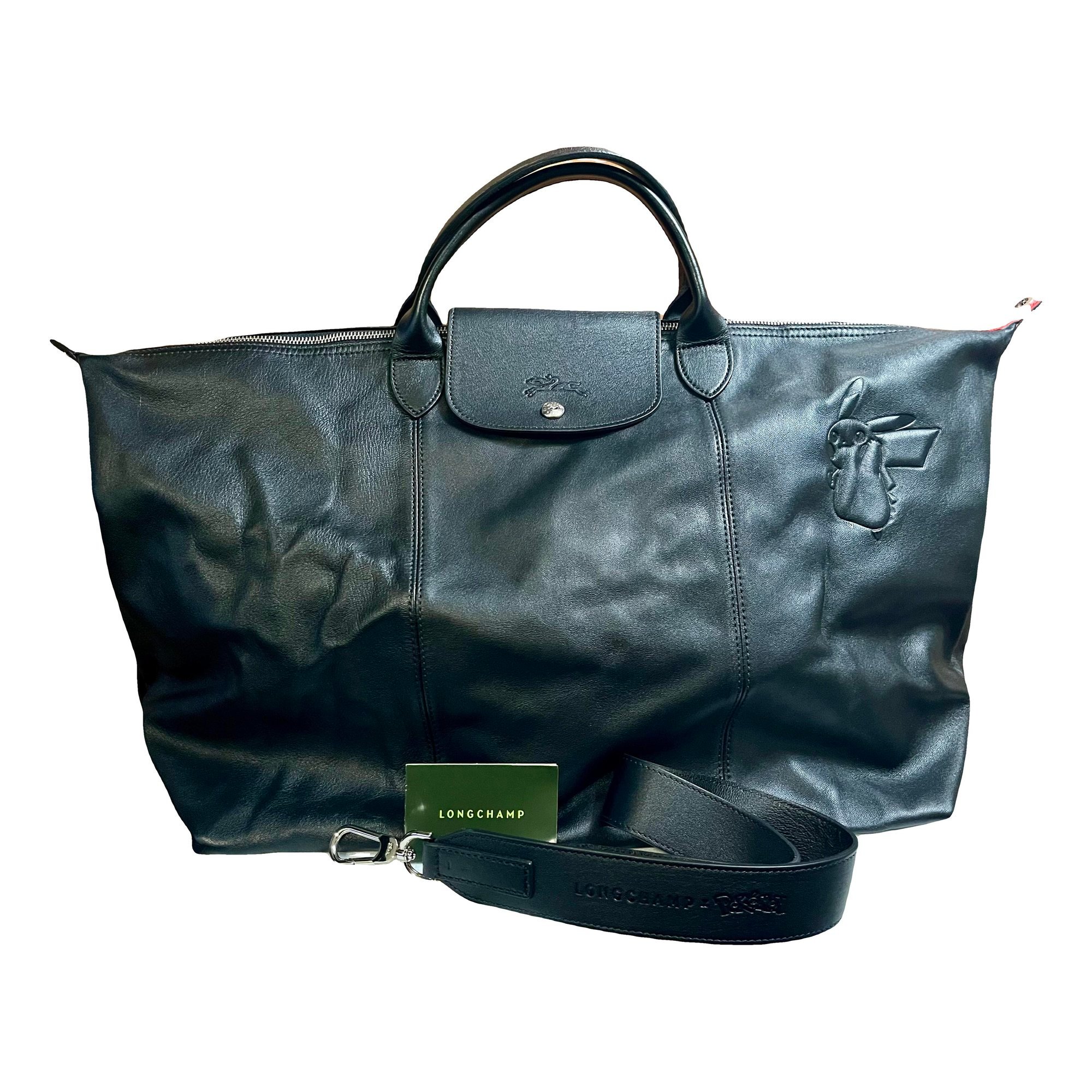 Leather tote