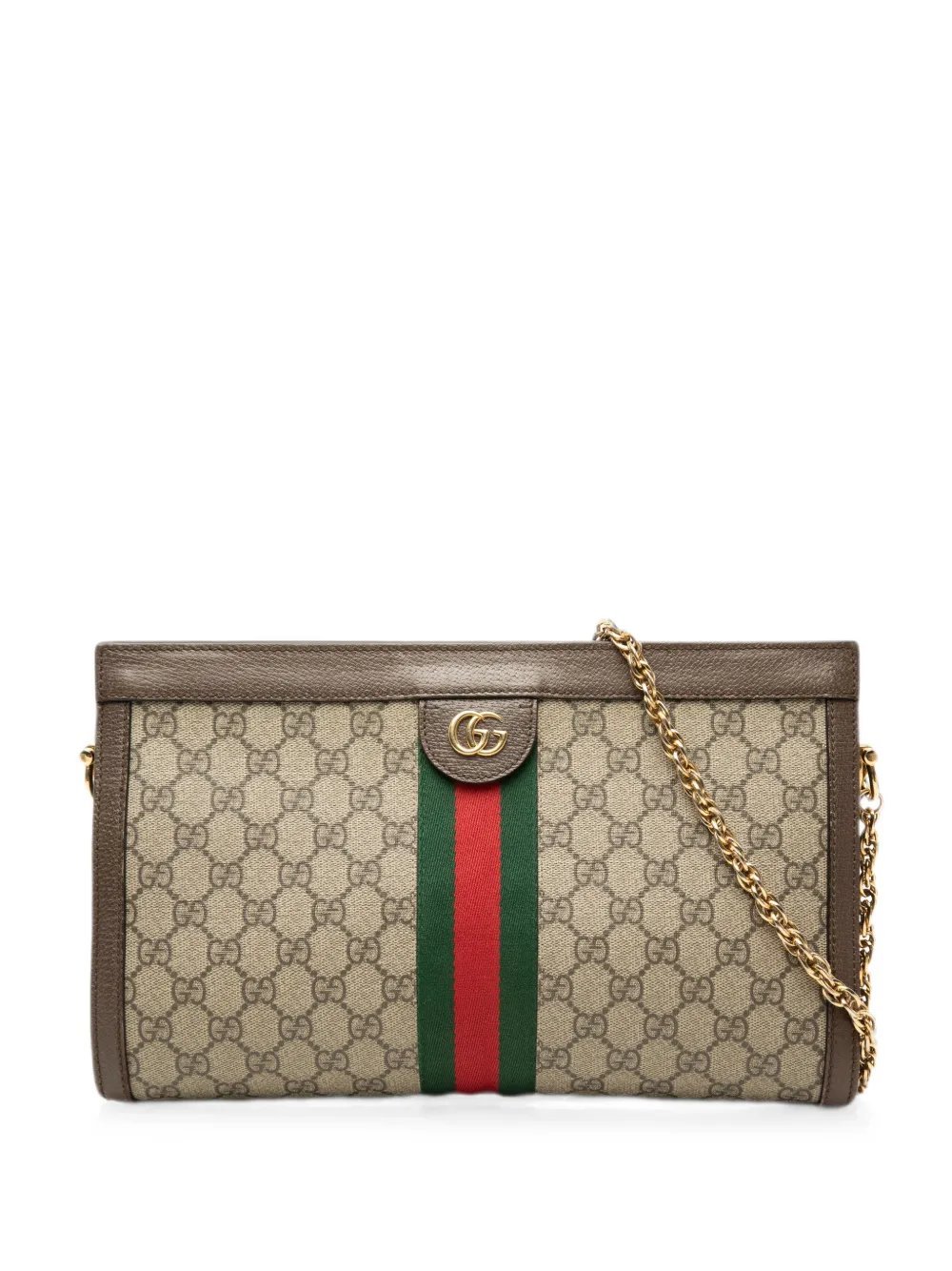 2016-2026 Medium GG Supreme Web Ophidia Chain shoulder bag