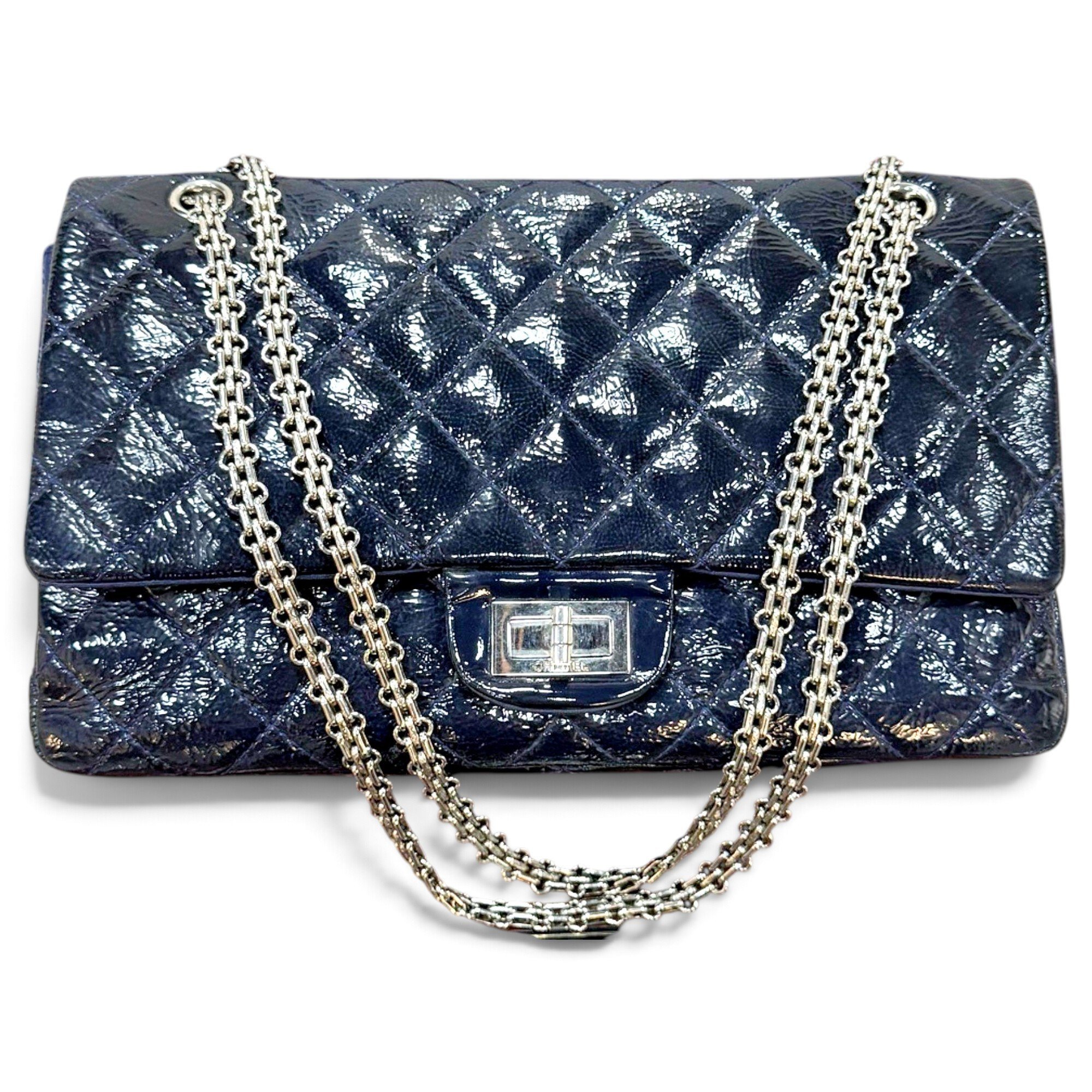 2.55 patent leather crossbody bag