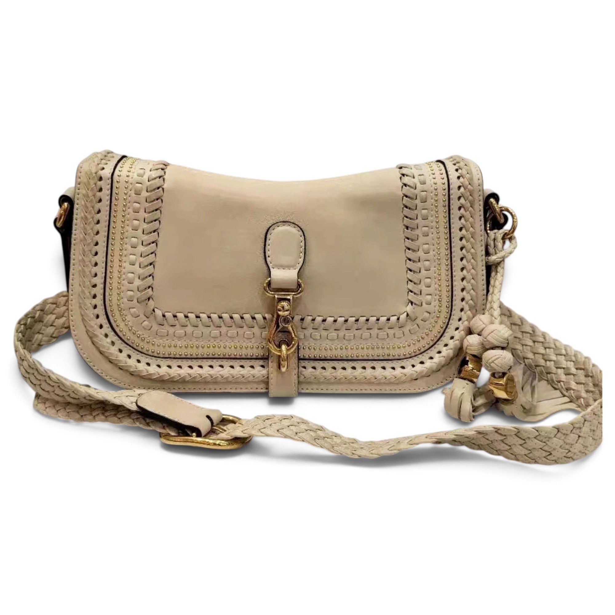 Leather handbag