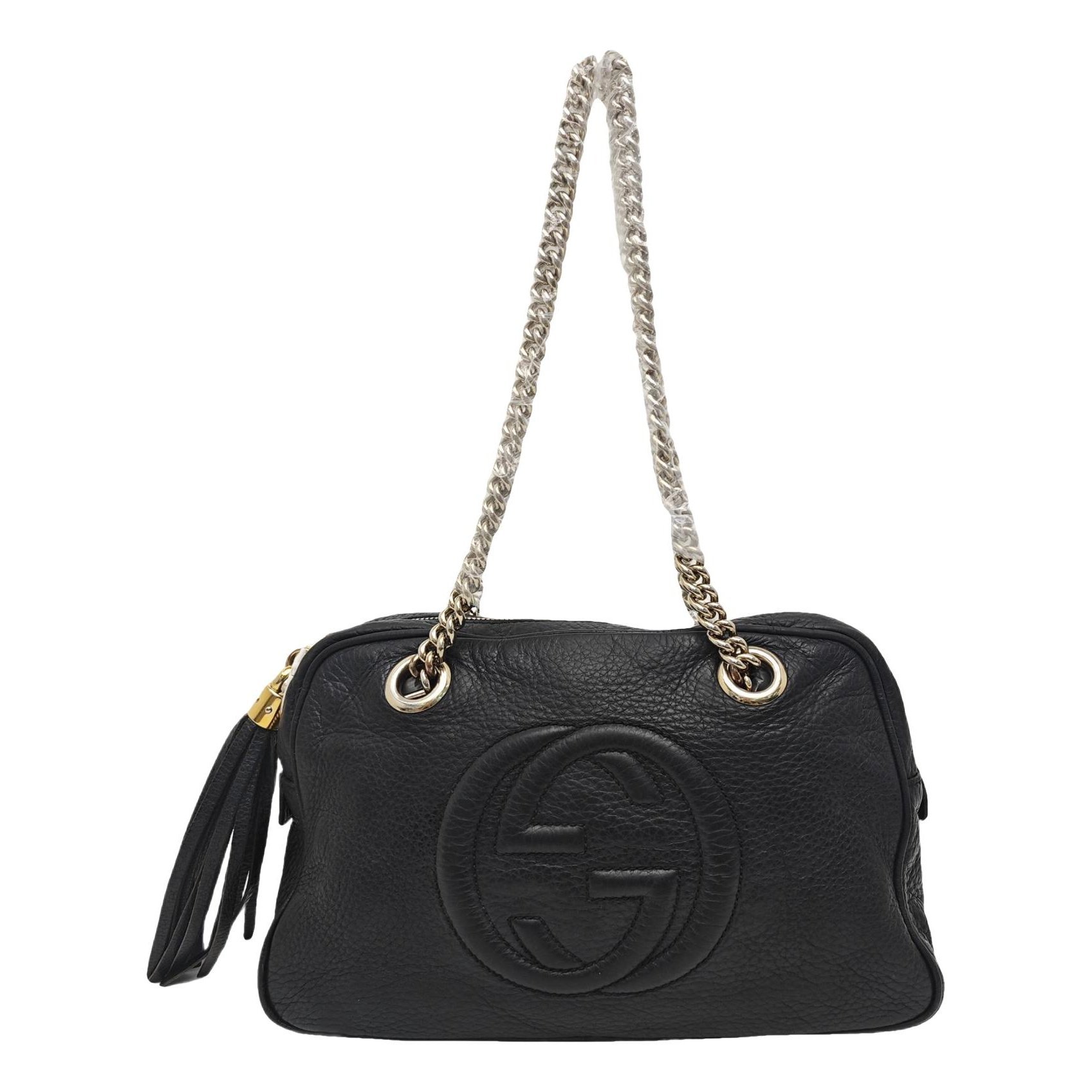 Soho Double Chain leather handbag