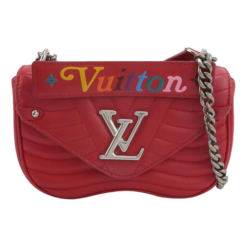 New Wave leather handbag