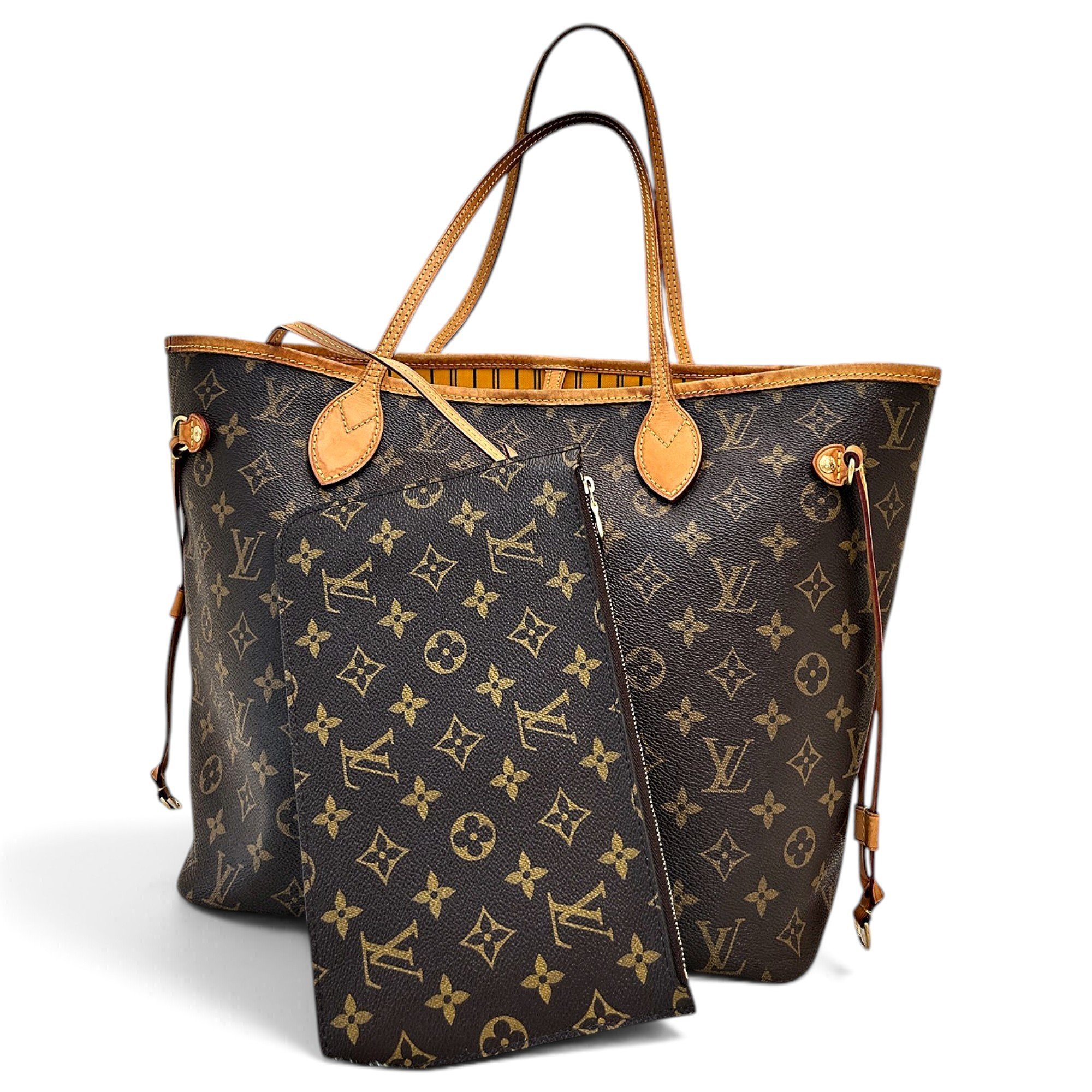 Neverfull leather tote