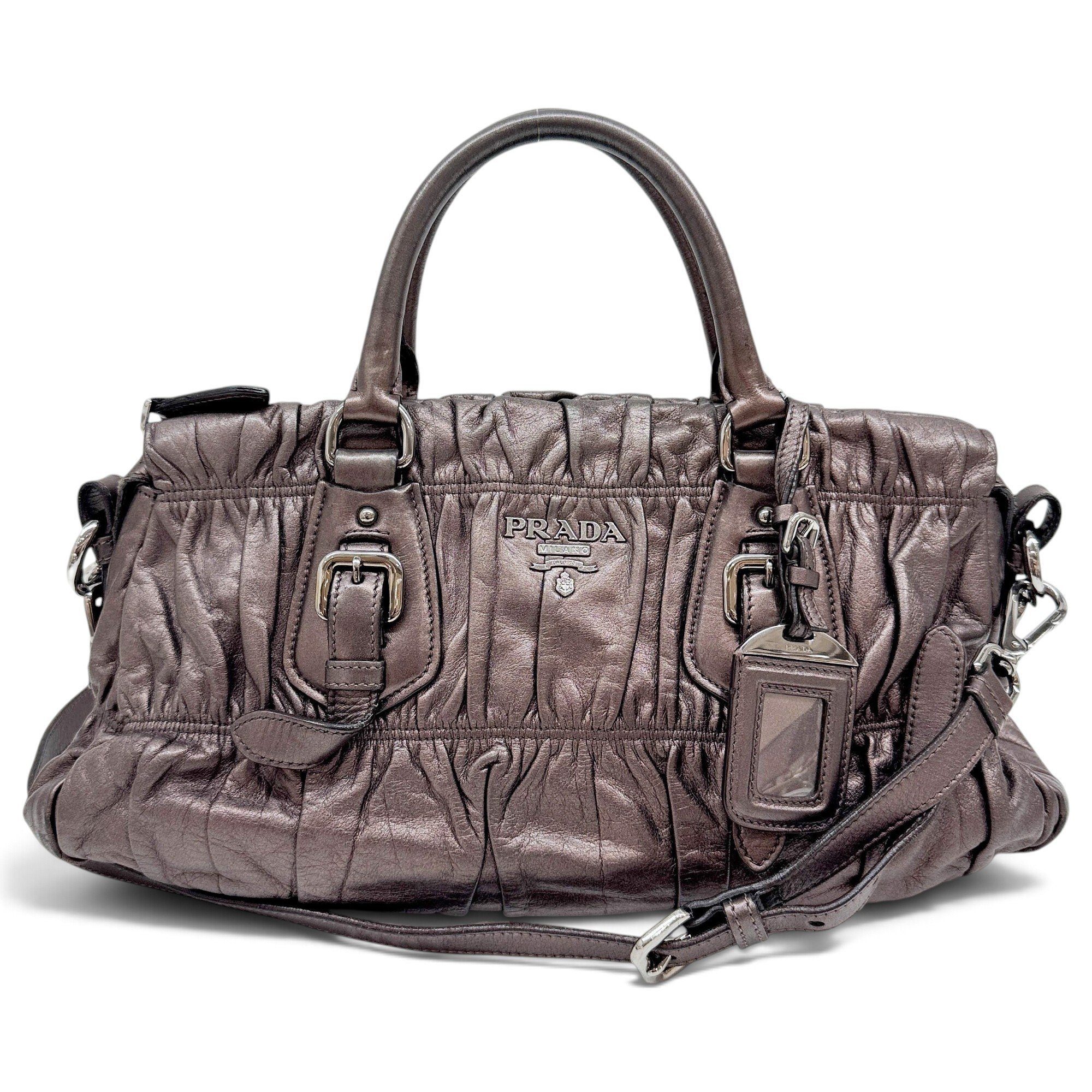 Leather handbag