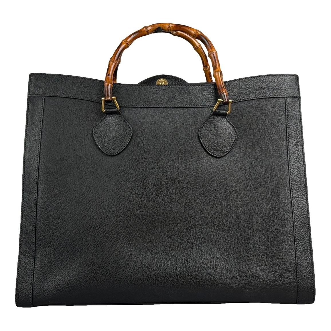 Diana Bamboo leather tote