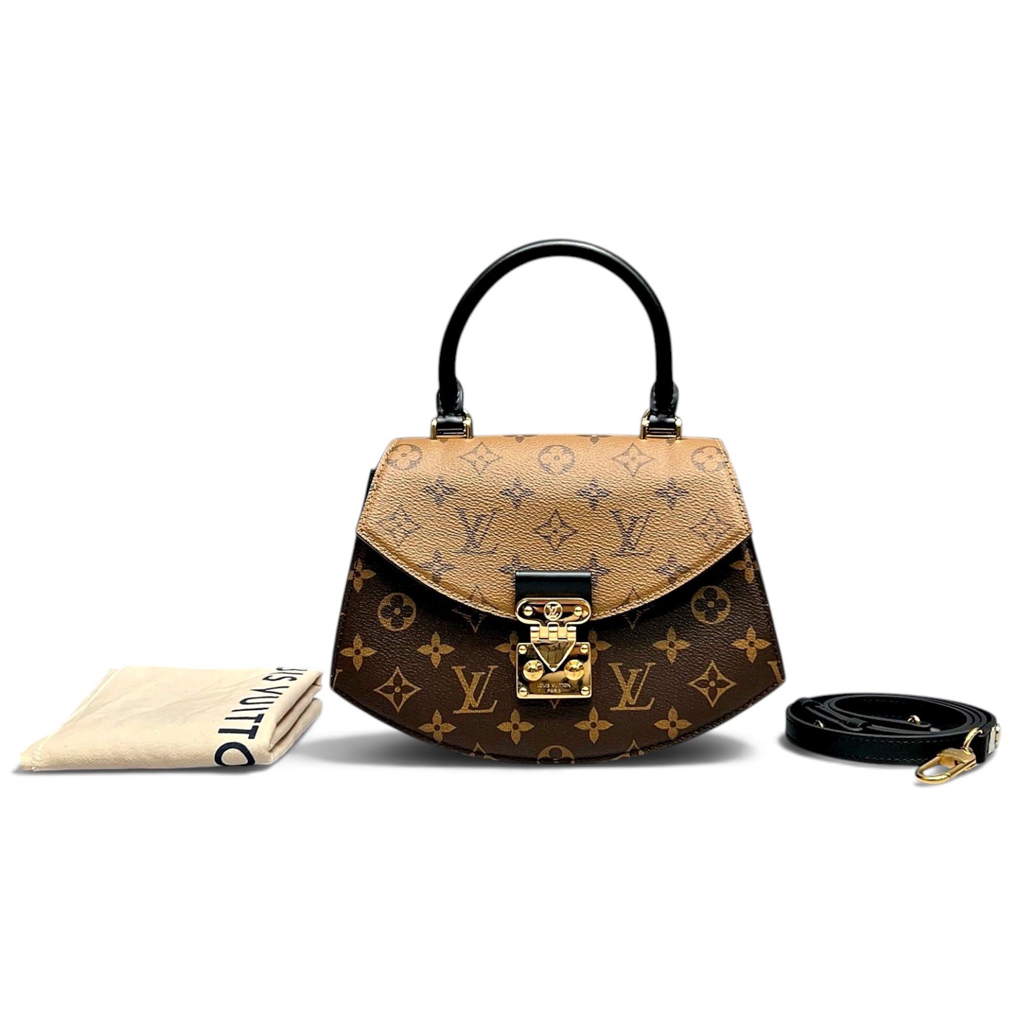 Louis Vuitton Clapton leather handbag