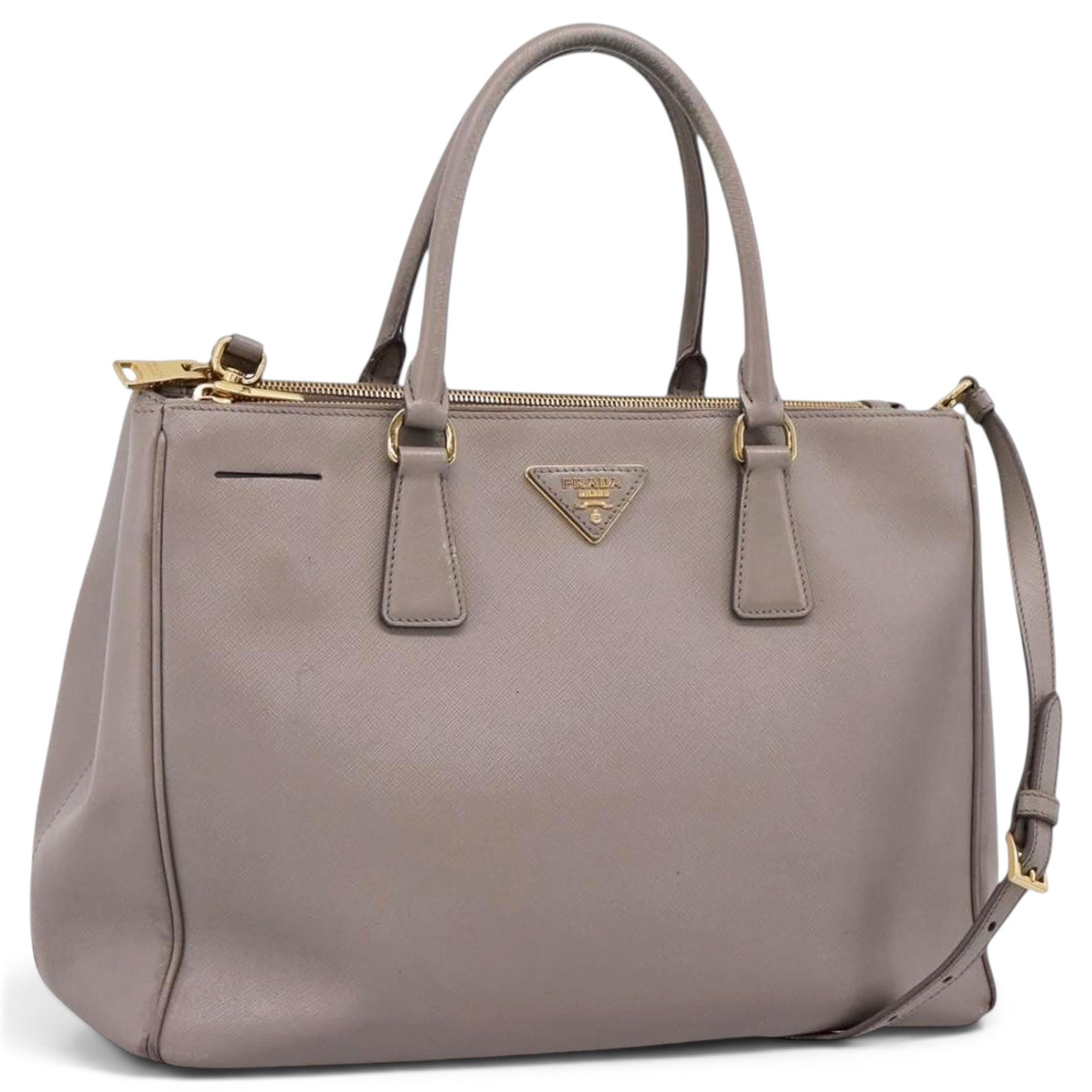 Leather handbag