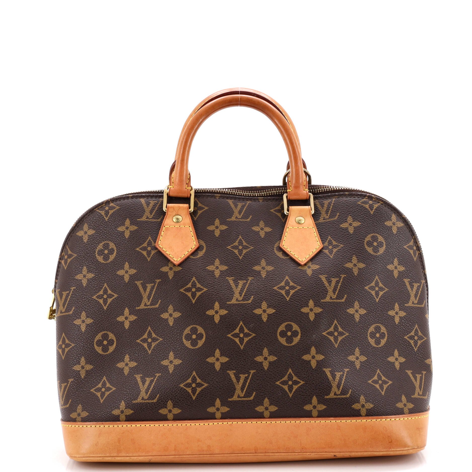 Vintage Alma Handbag Monogram Canvas PM