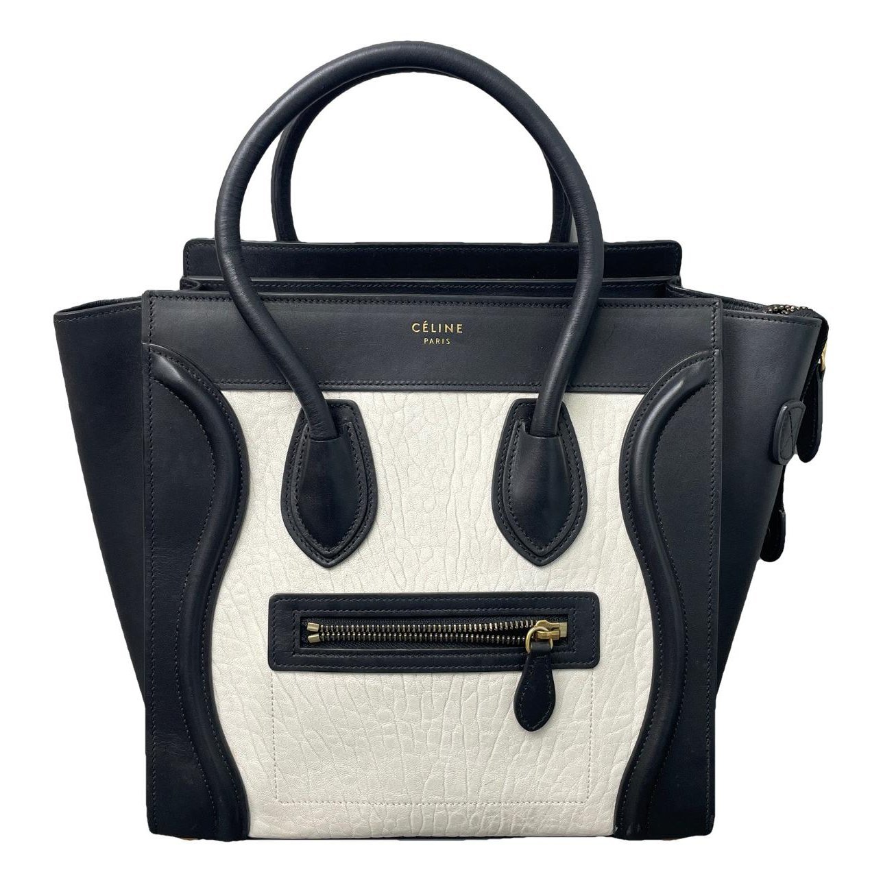 Luggage leather handbag