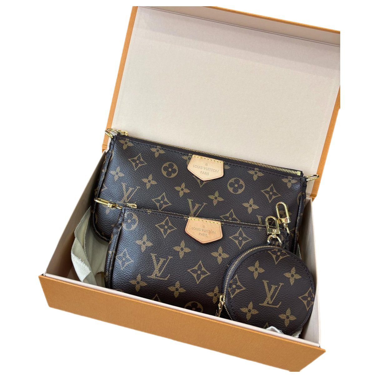 Leather crossbody bag