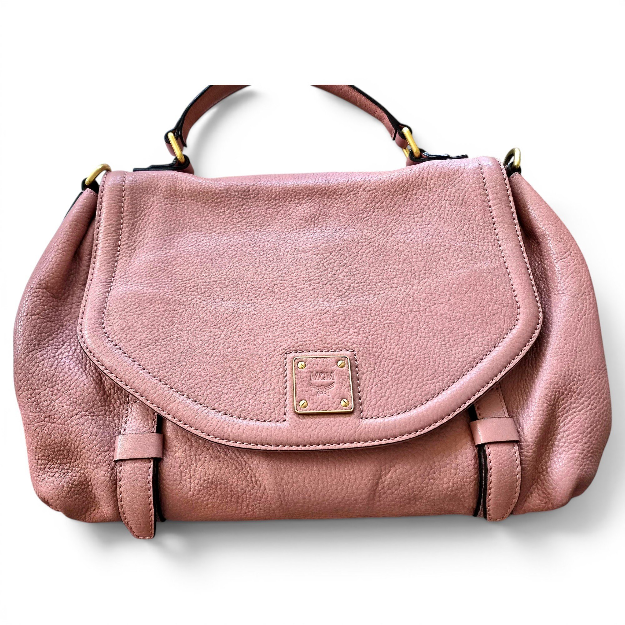 Leather crossbody bag