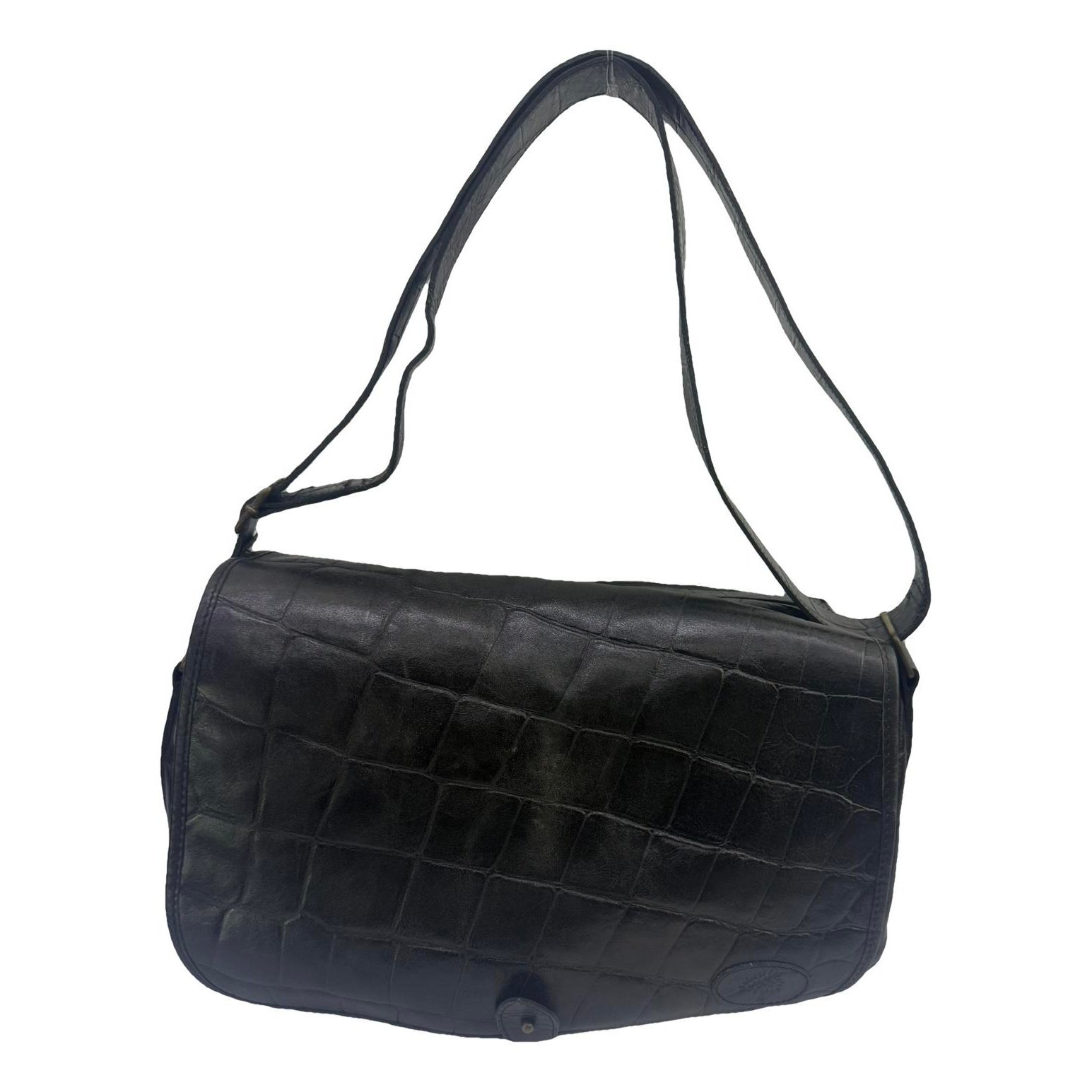 Leather crossbody bag