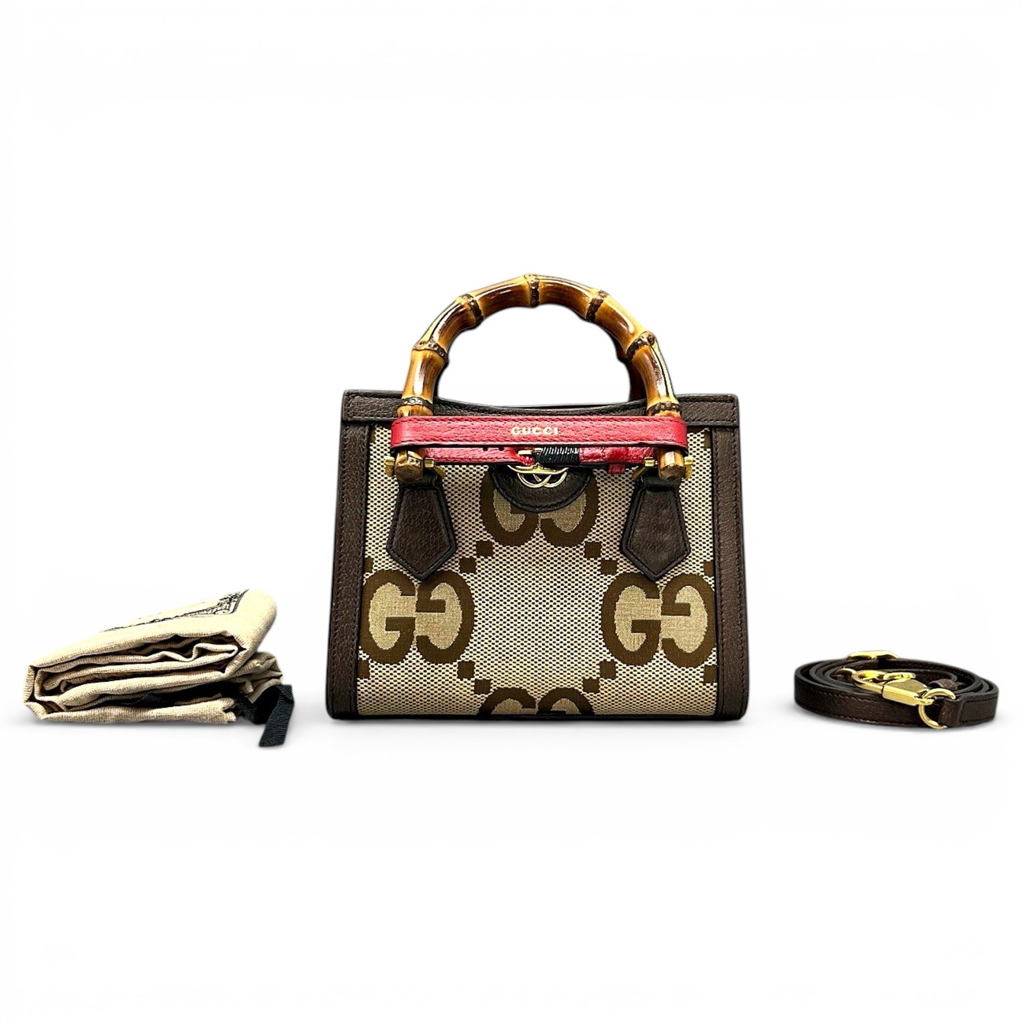 Diana Bamboo leather tote