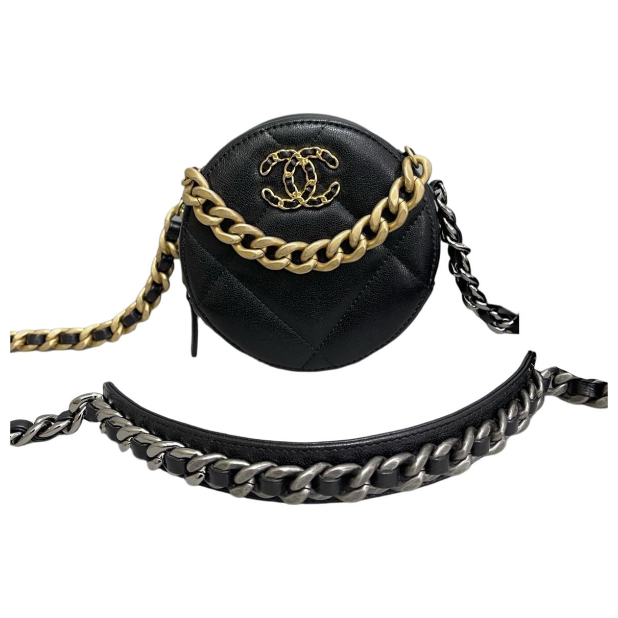Chanel 19 leather handbag