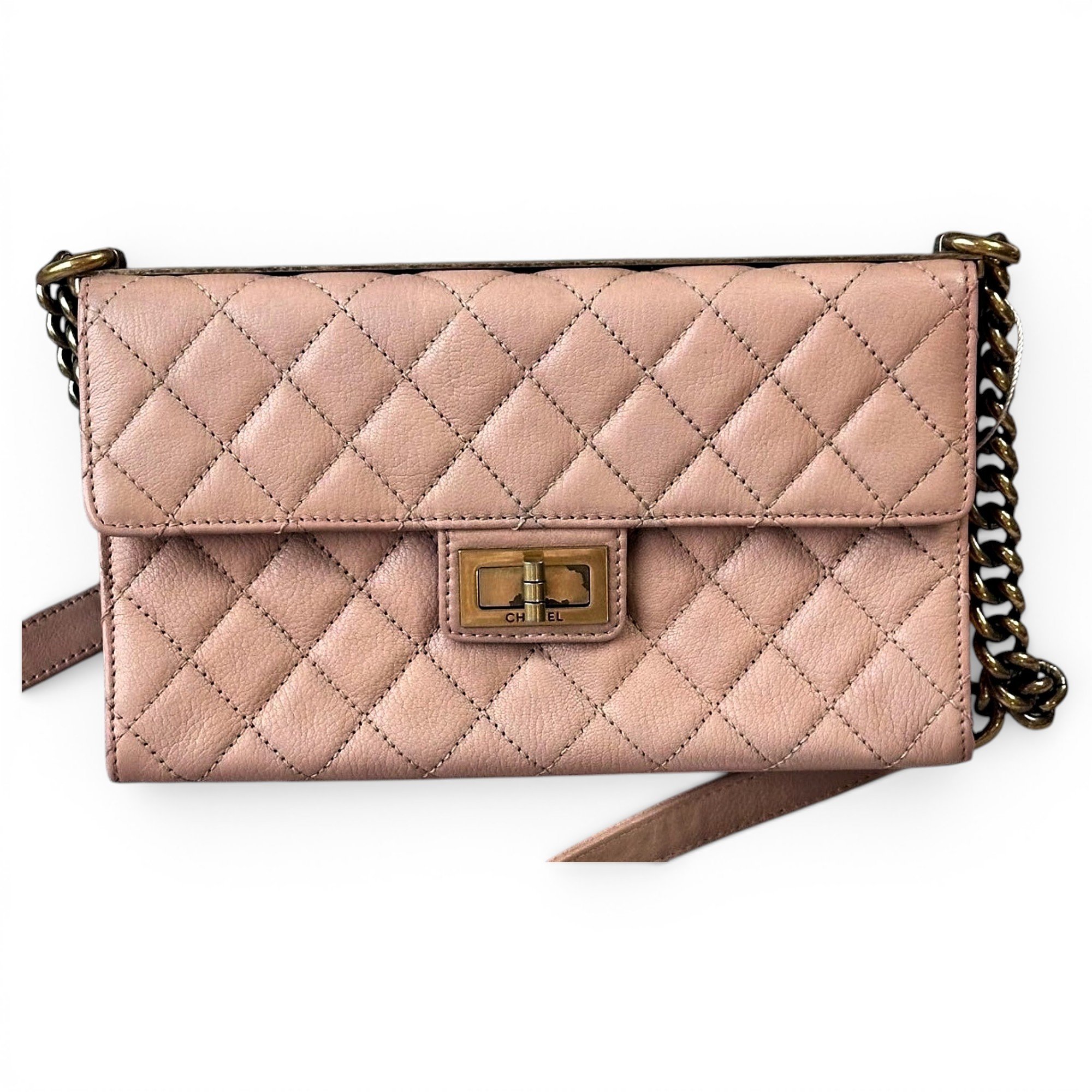 2.55 leather handbag