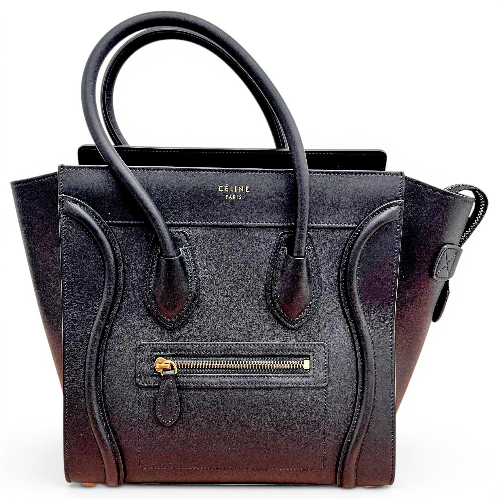 Luggage leather handbag
