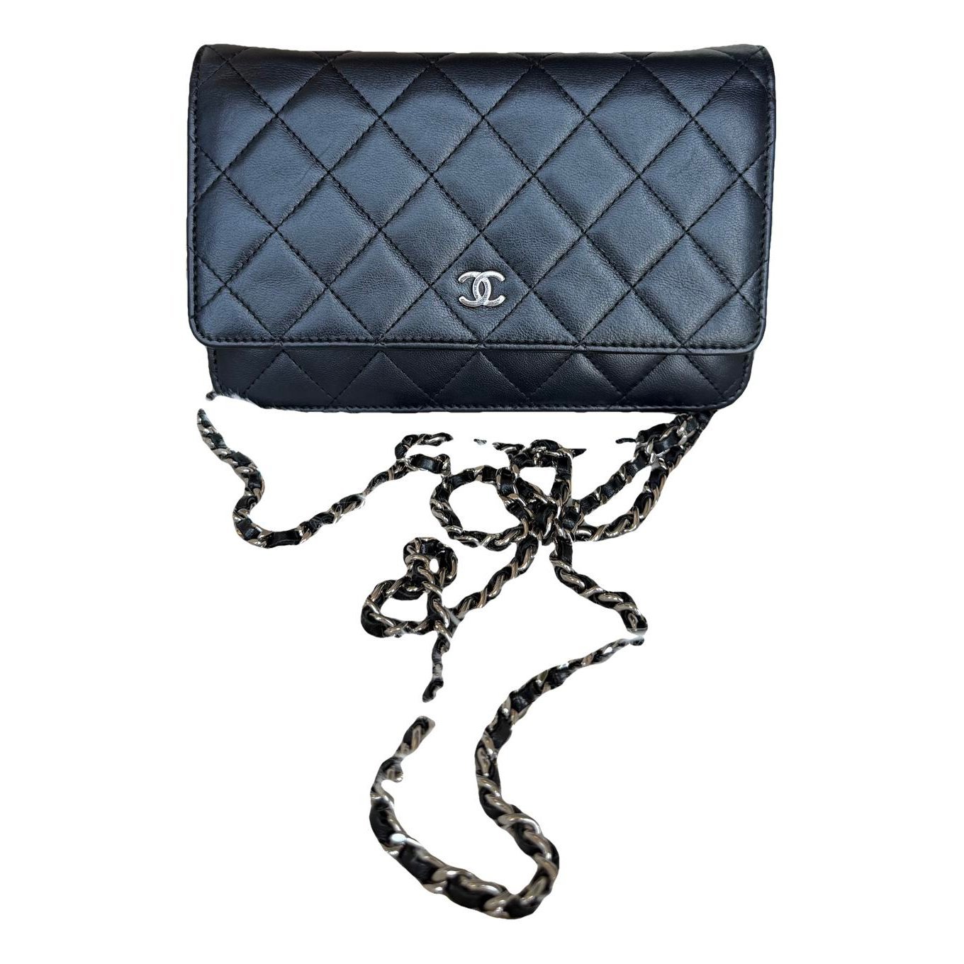 Wallet On Chain Timeless/Classique leather crossbody bag