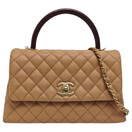 Coco Handle leather handbag