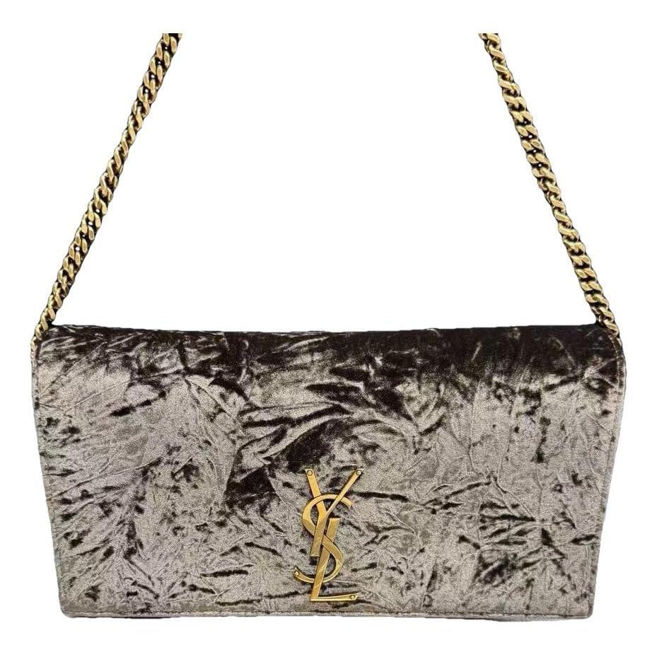 Velvet handbag