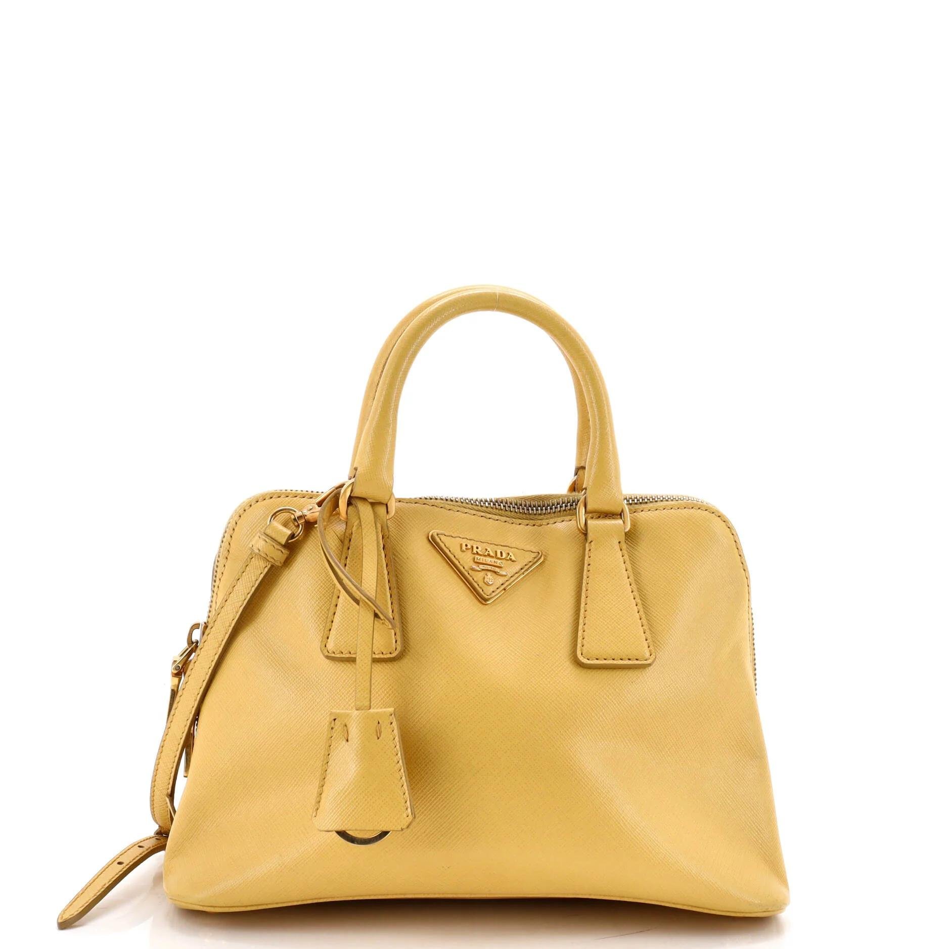 Leather satchel