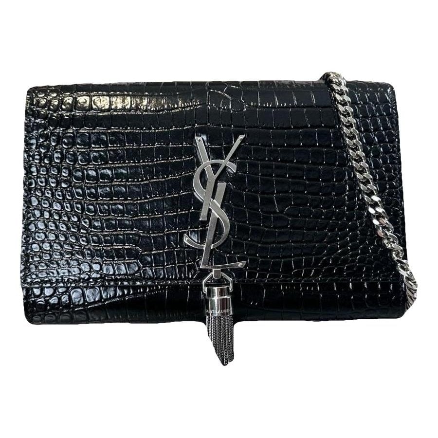 Pompom Kate leather handbag