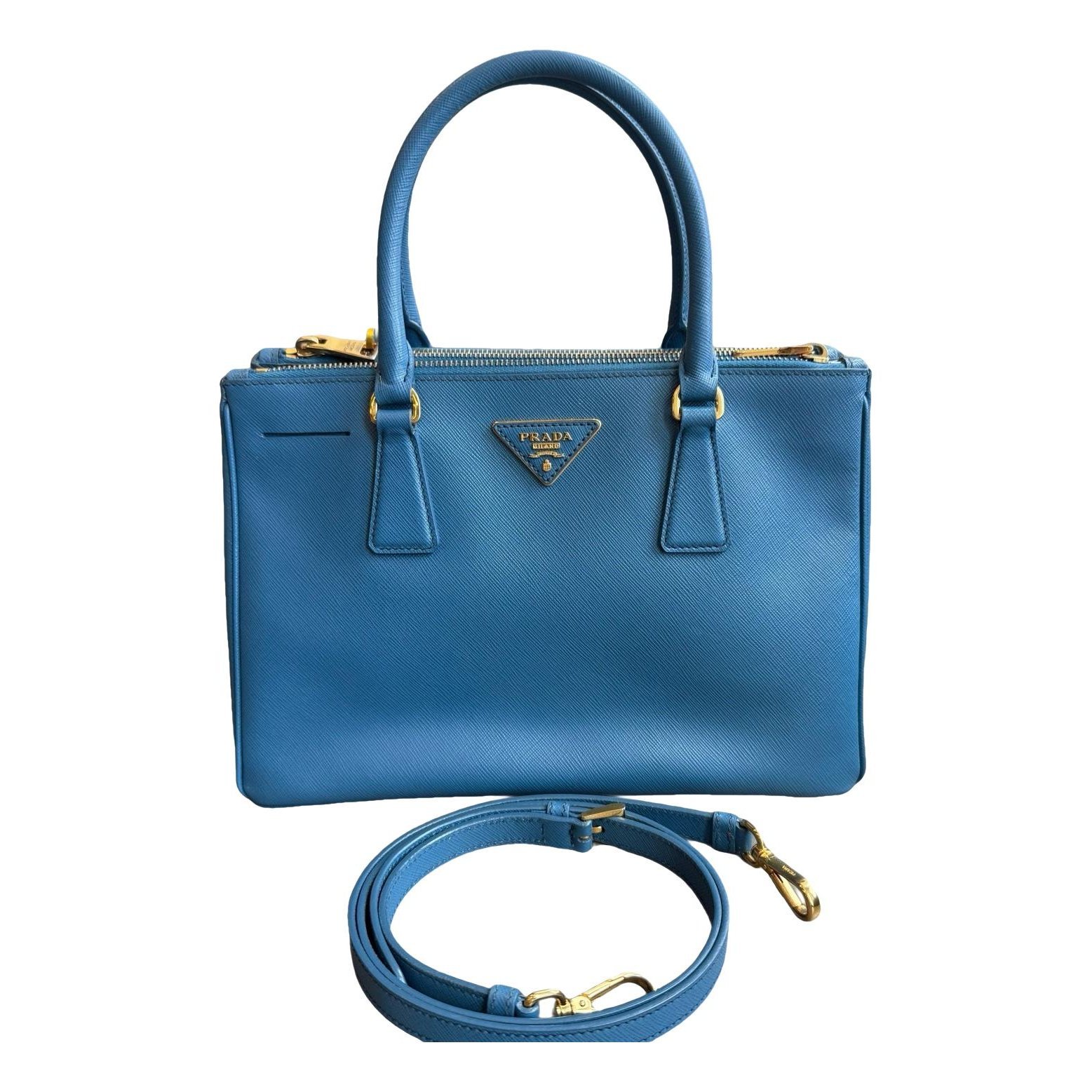Galleria leather handbag