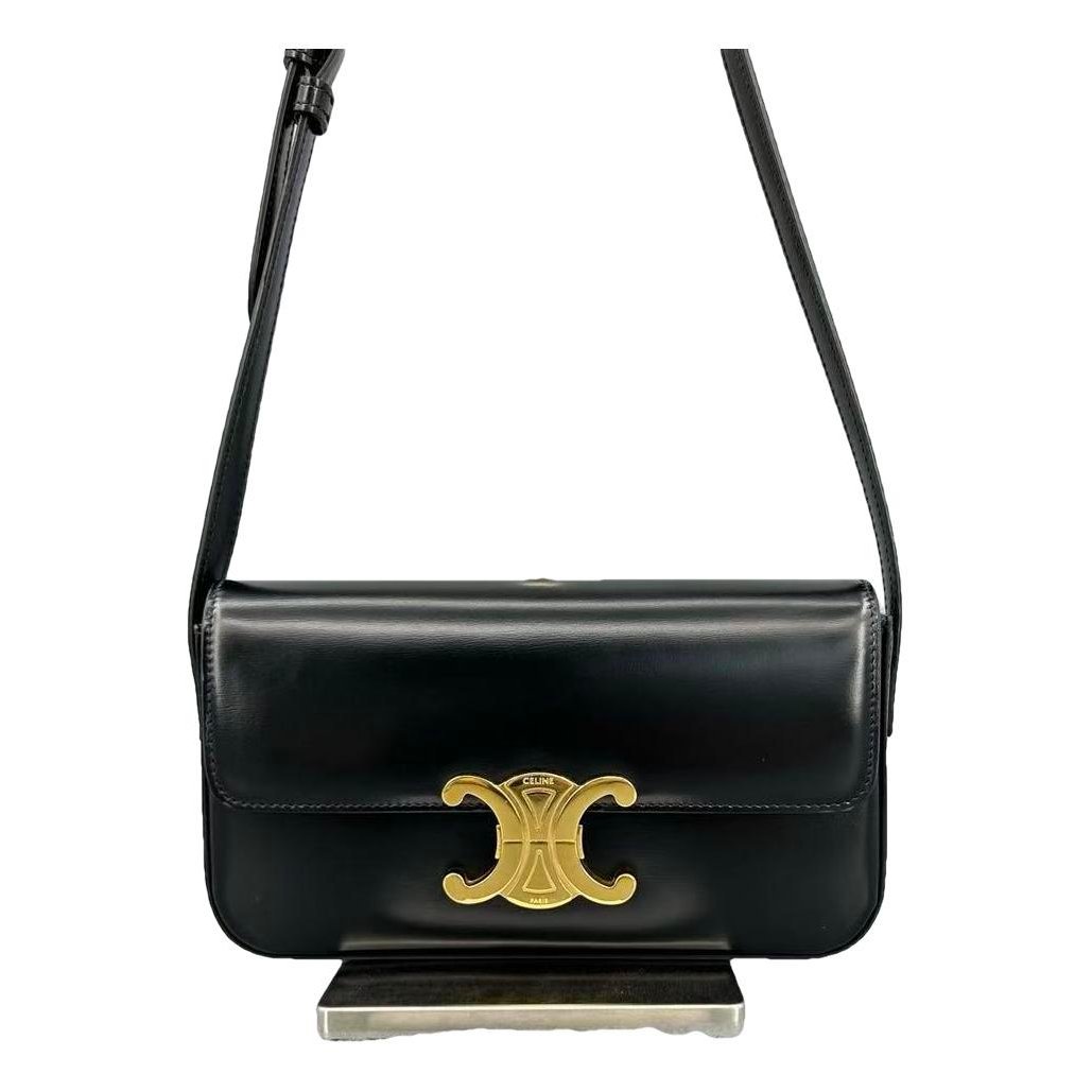 Triomphe leather handbag