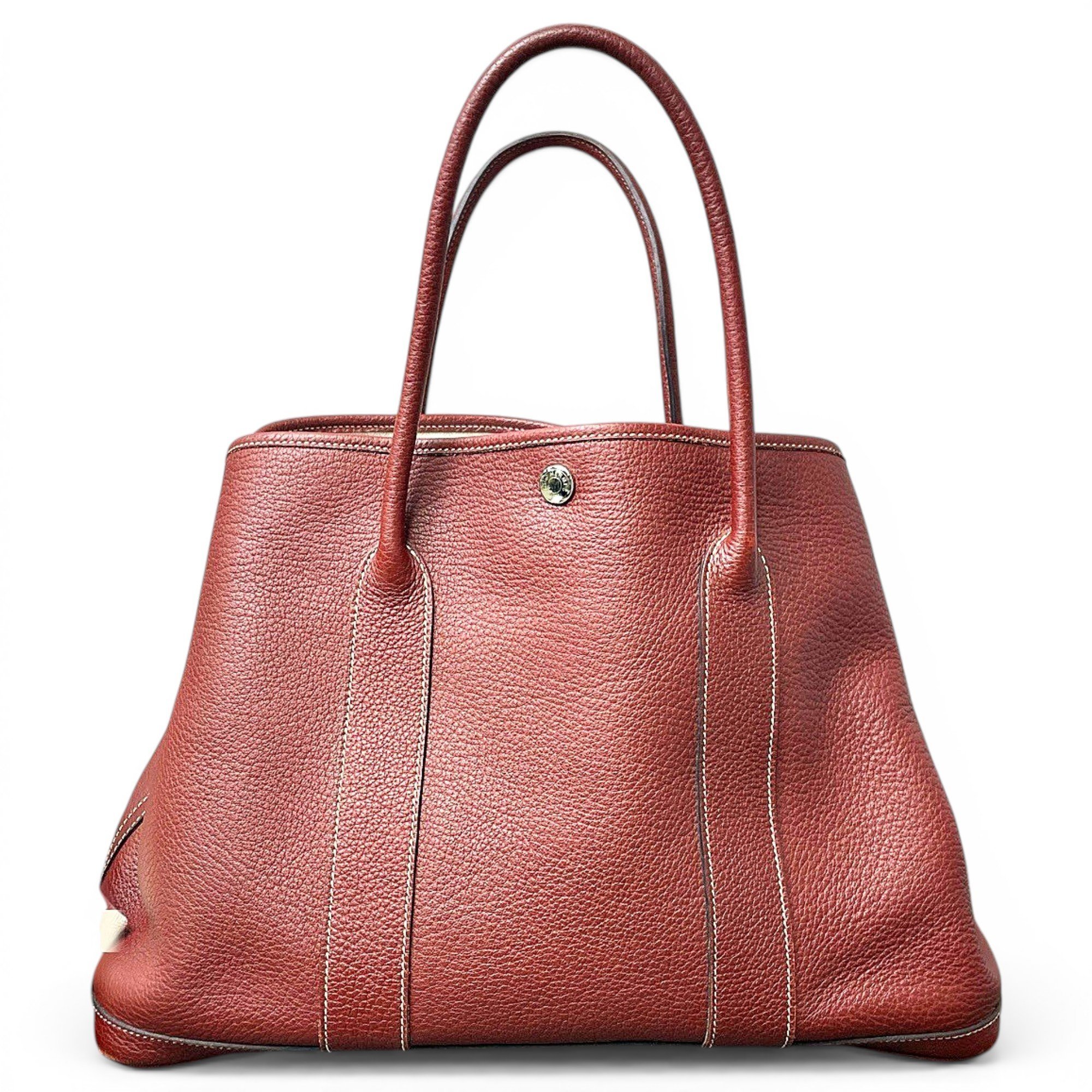 Garden Party leather handbag