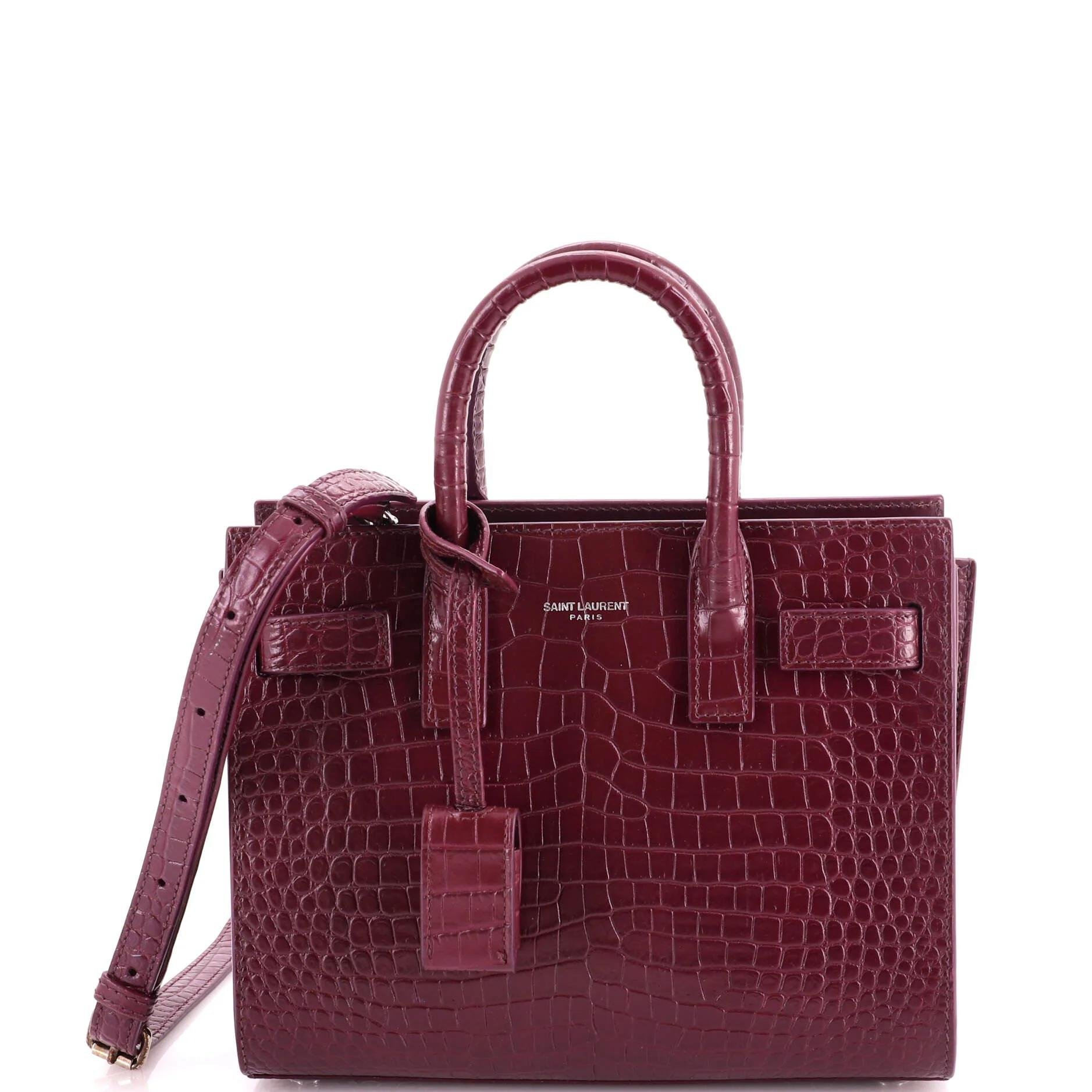 Leather satchel